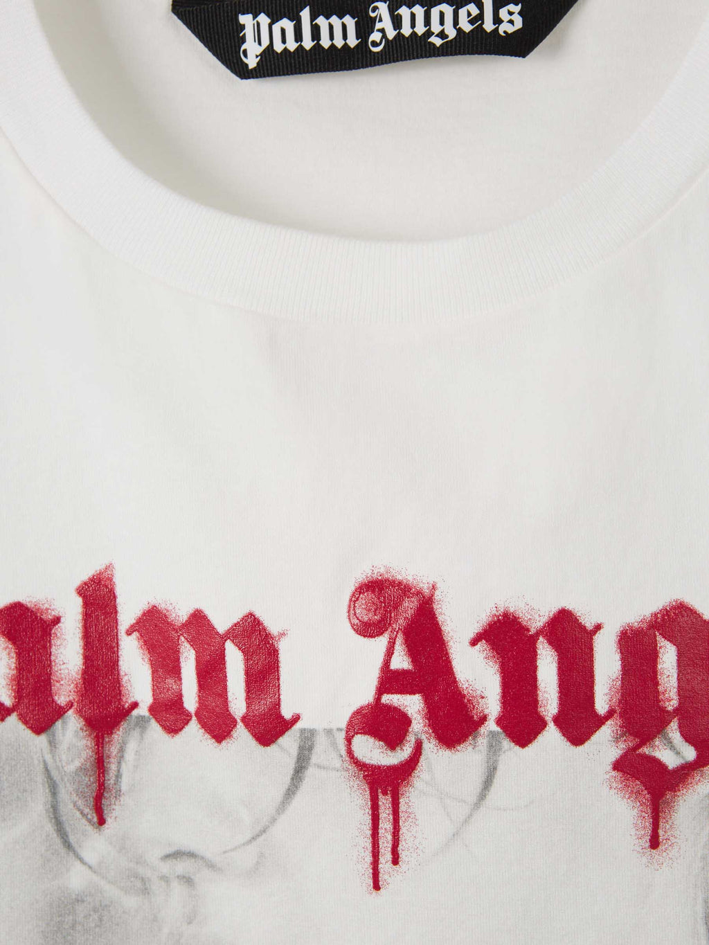 Portrait Motif T-Shirt Palm angels – Гарантія оригінальності – детальний вид