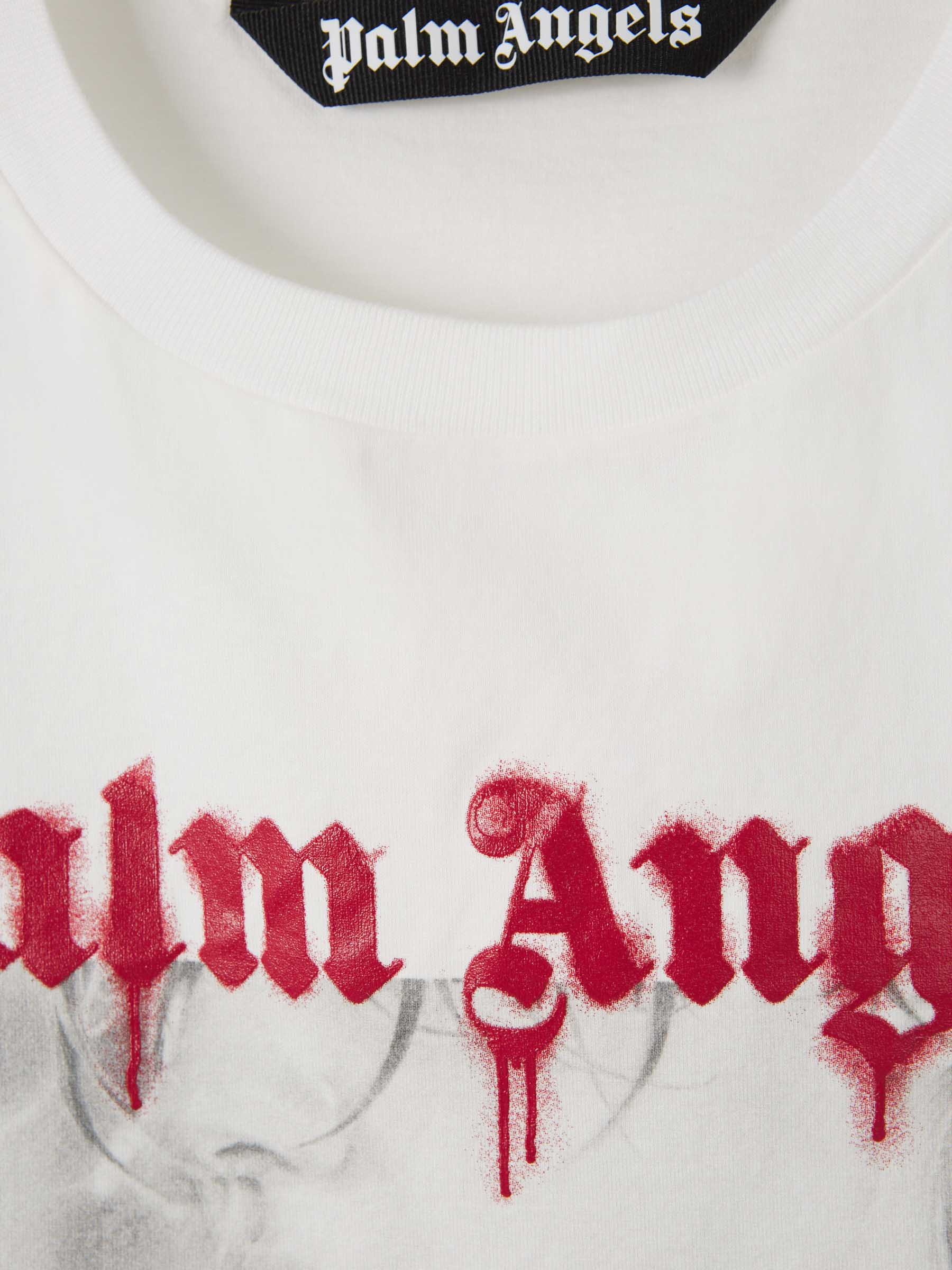 Portrait Motif T-Shirt Palm angels – Гарантія оригінальності – детальний вид