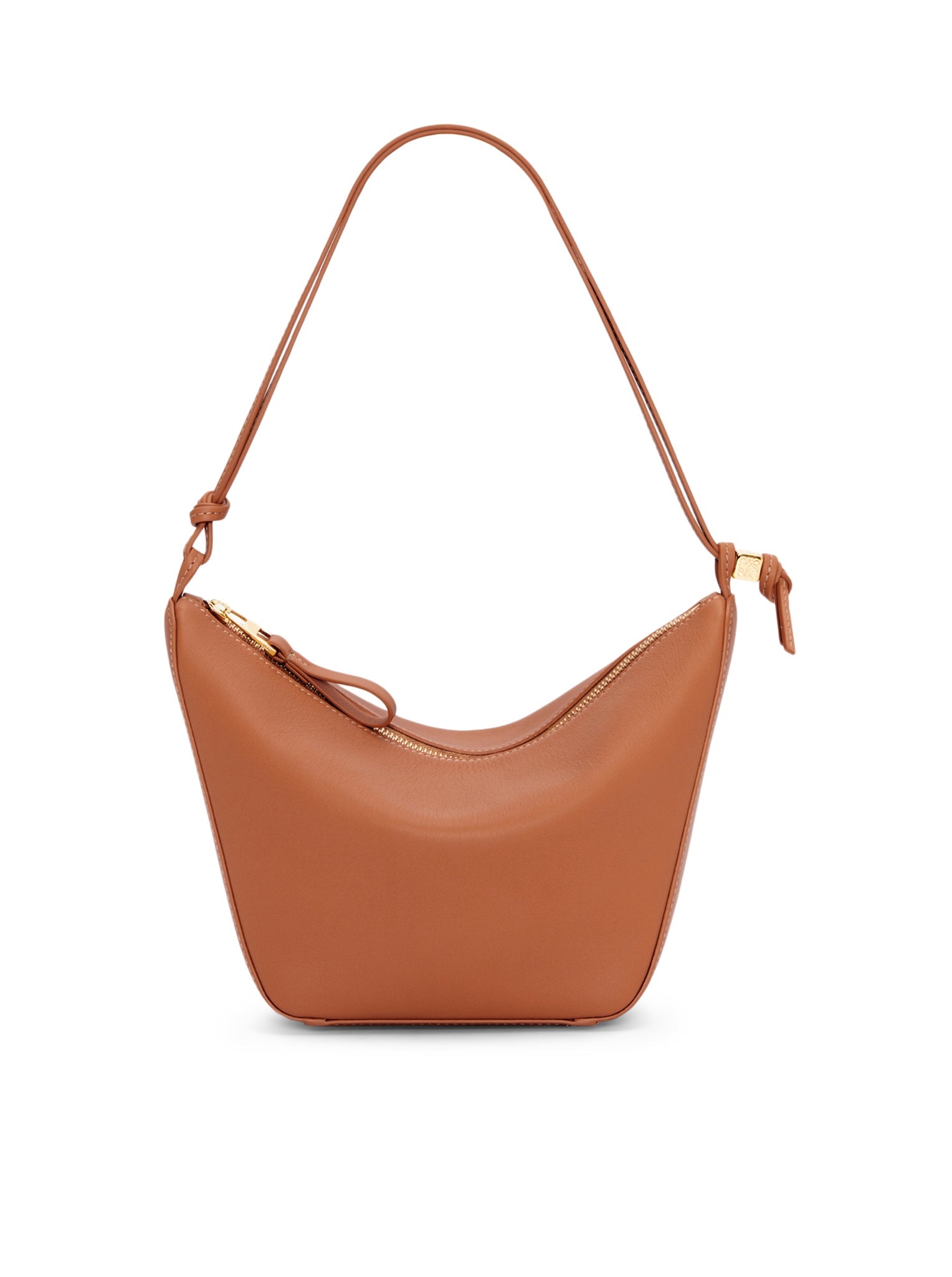 Classic Calfskin Mini Hammock Hobo Bag Loewe – Гарантія оригінальності – боковий вид