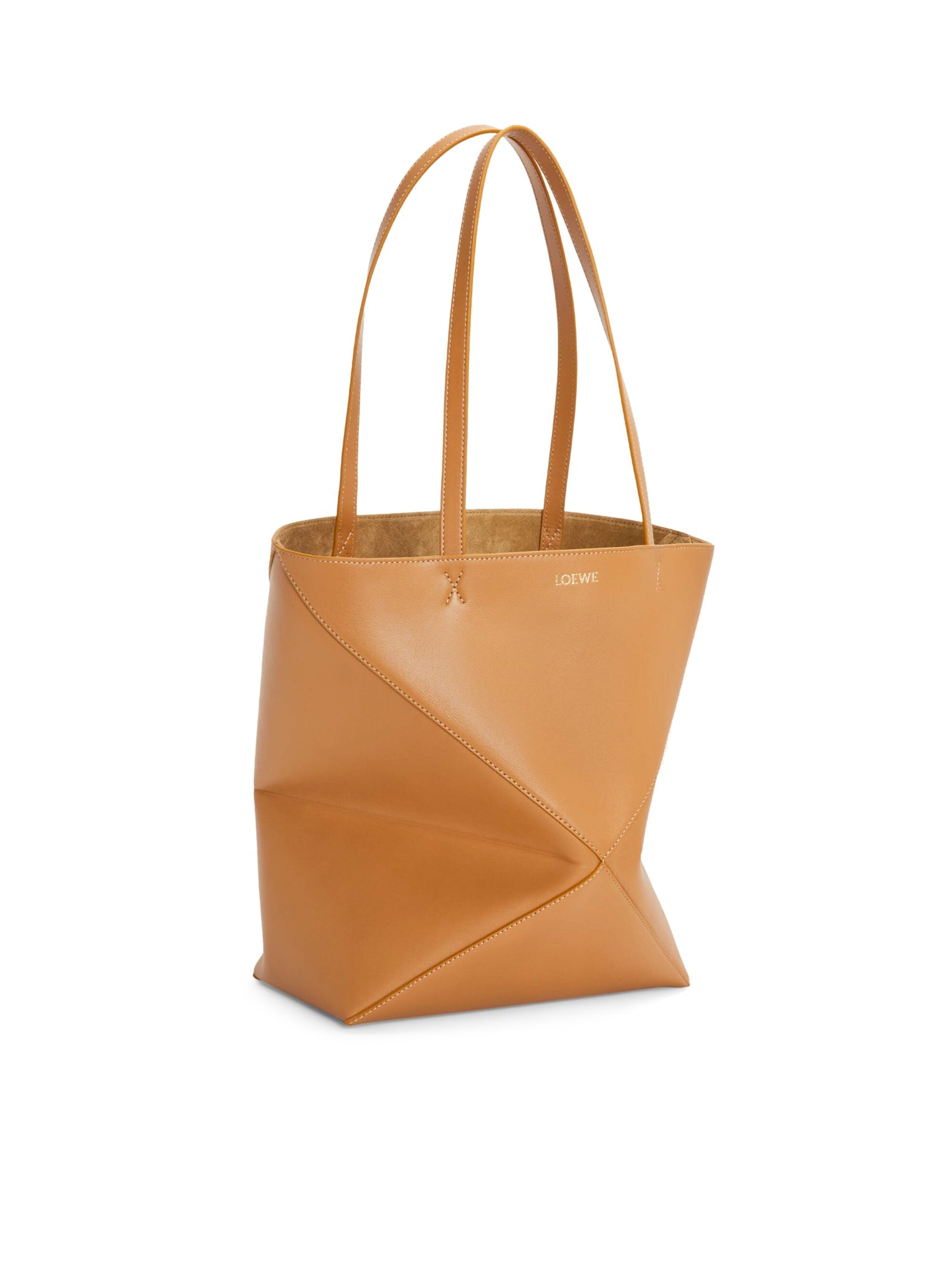 Puzzle Fold Tote Bag In Polished Calfskin Loewe оригінал – Купити в Україні – збільшений вид
