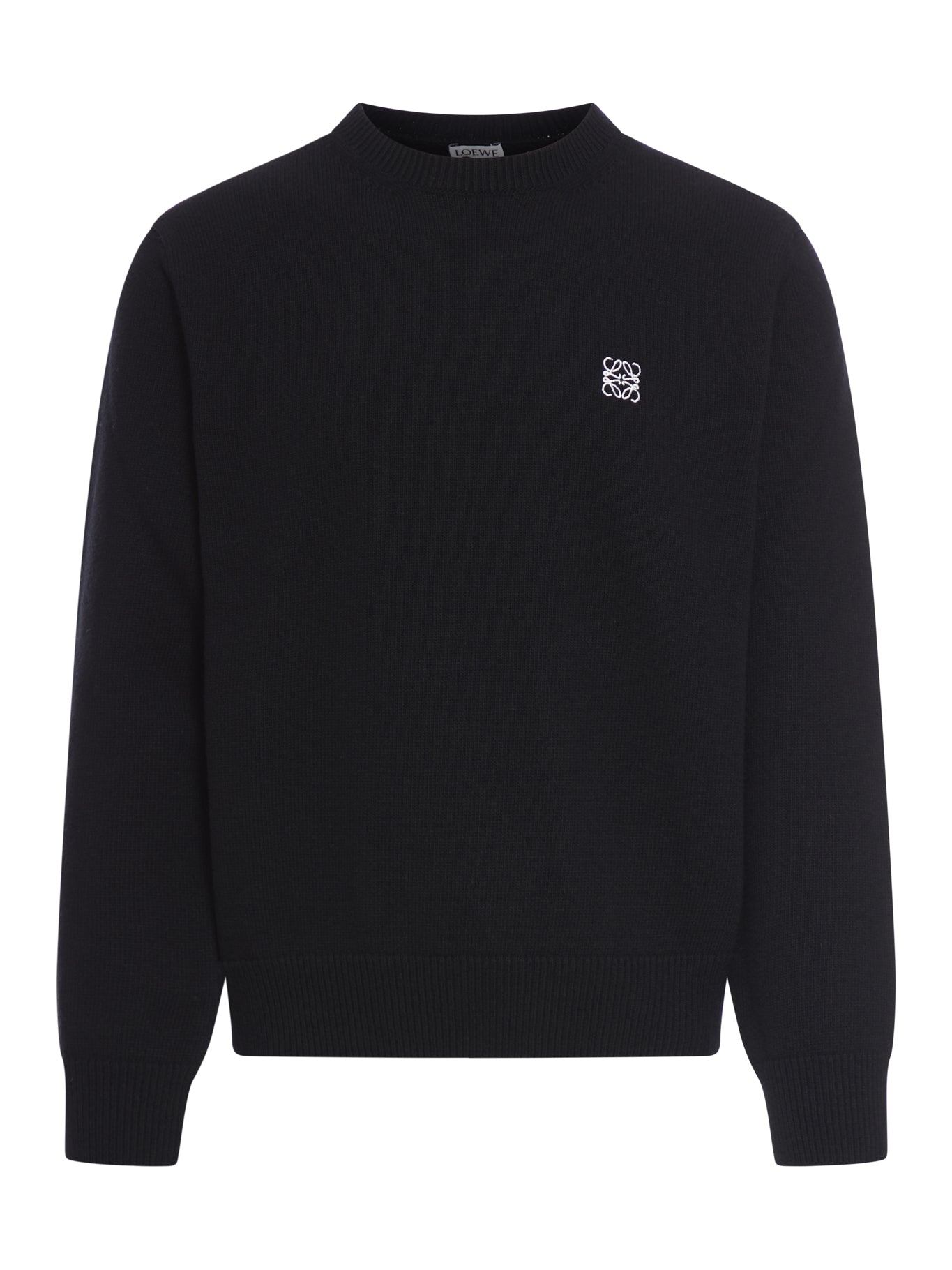 Wool Sweater With Anagram Loewe – Гарантія оригінальності – боковий вид