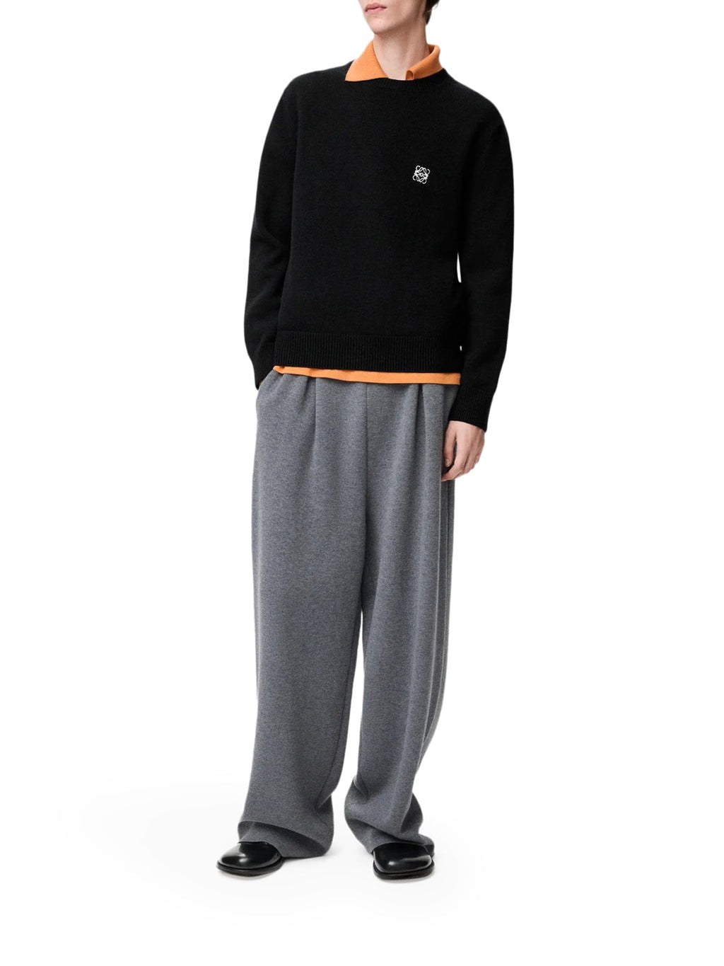 Wool Sweater With Anagram Loewe – Гарантія оригінальності – вид ззаду
