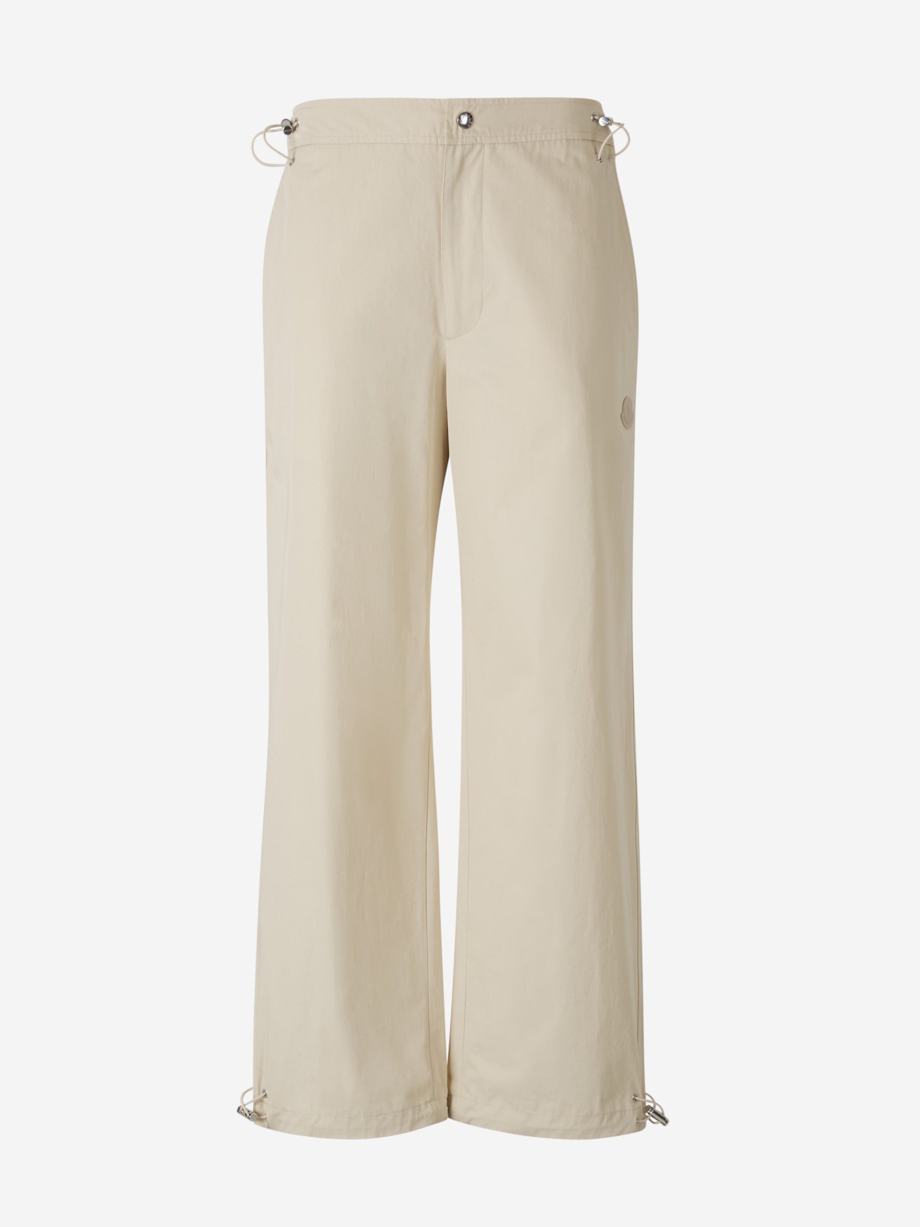 Canvas Logo Trousers Moncler оригінал – Купити в Україні – боковий вид - MONCLER