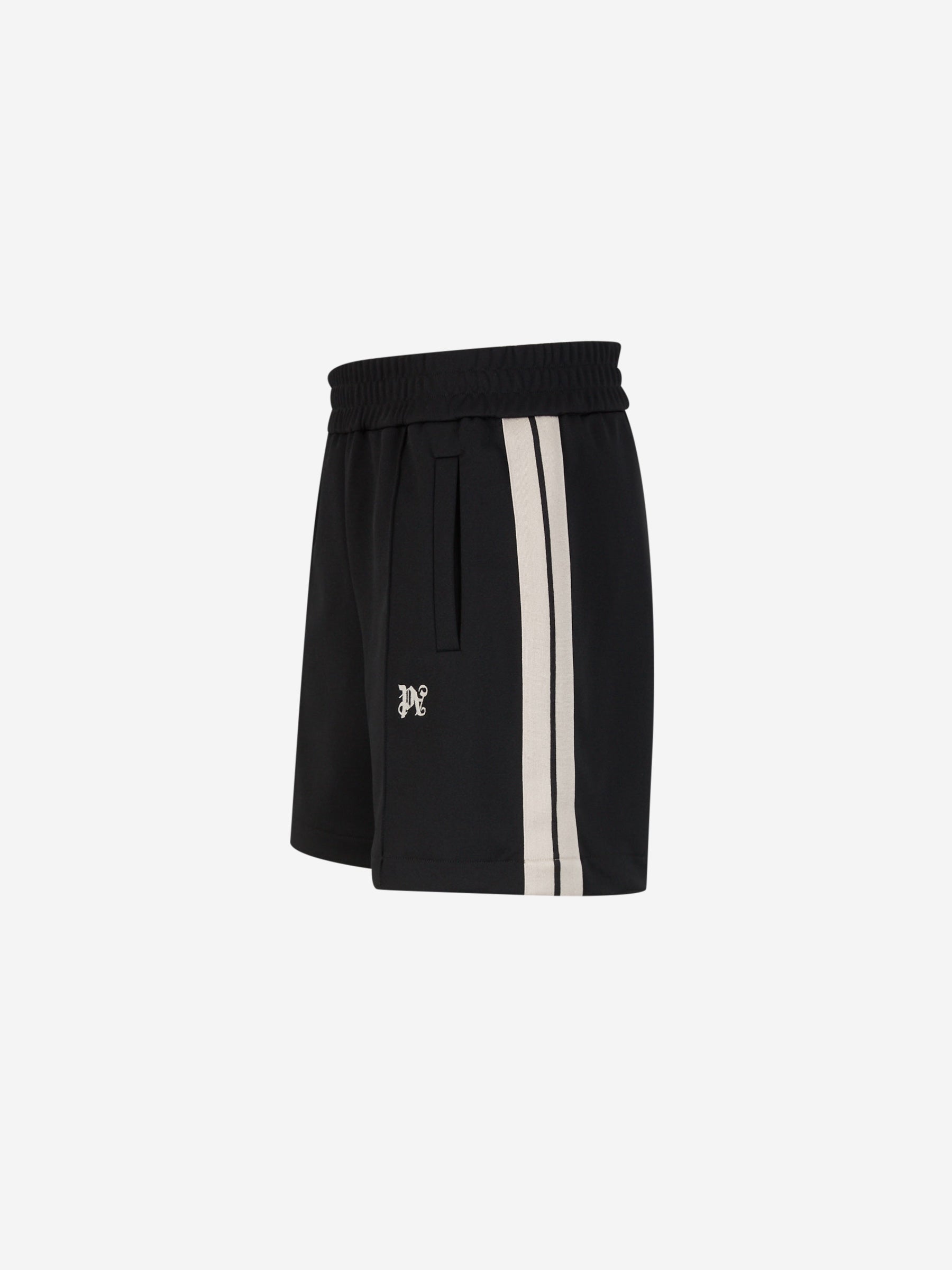 Bermudas Monograma Rayas Palm angels оригінал – Купити в Україні – вид ззаду