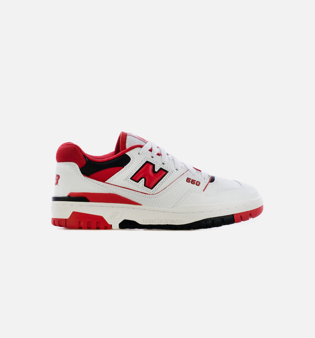 550 White Red Mens Lifestyle Shoe New balance оригінал – Купити в Україні – боковий вид