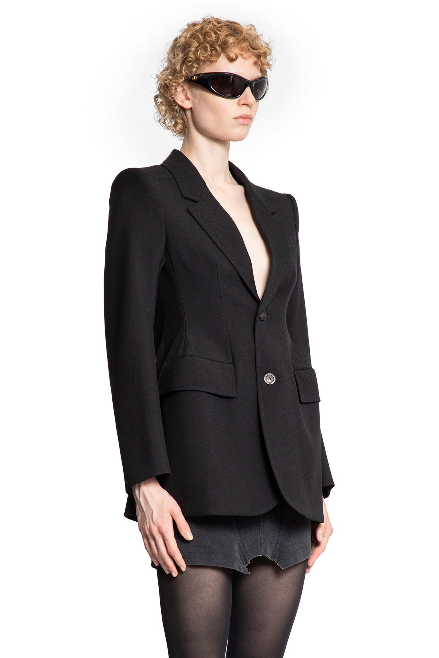 Hourglass Blazer In Wool Twill Balenciaga оригінал – Купити в Україні – детальний вид
