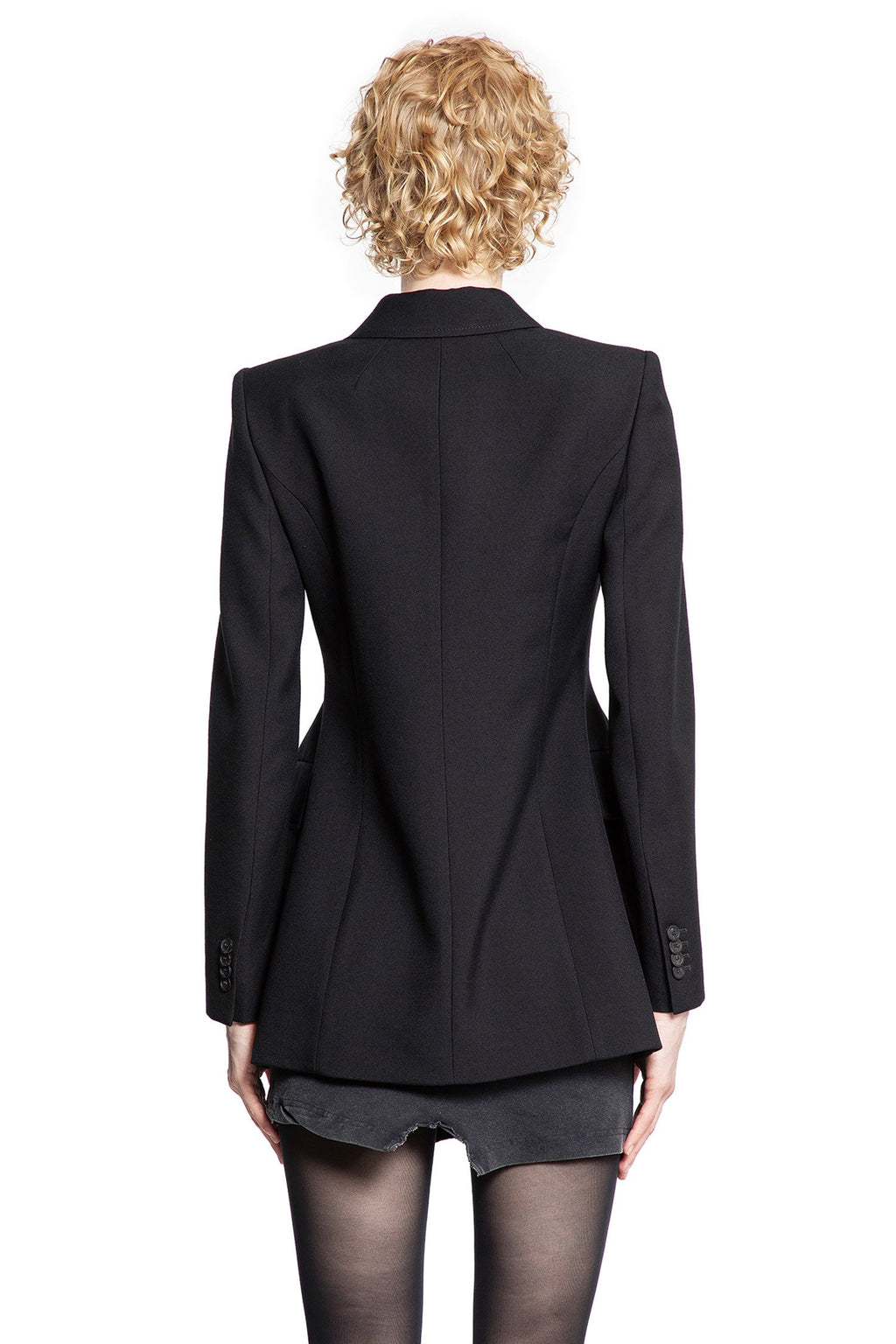 Hourglass Blazer In Wool Twill Balenciaga оригінал – Купити в Україні – збільшений вид