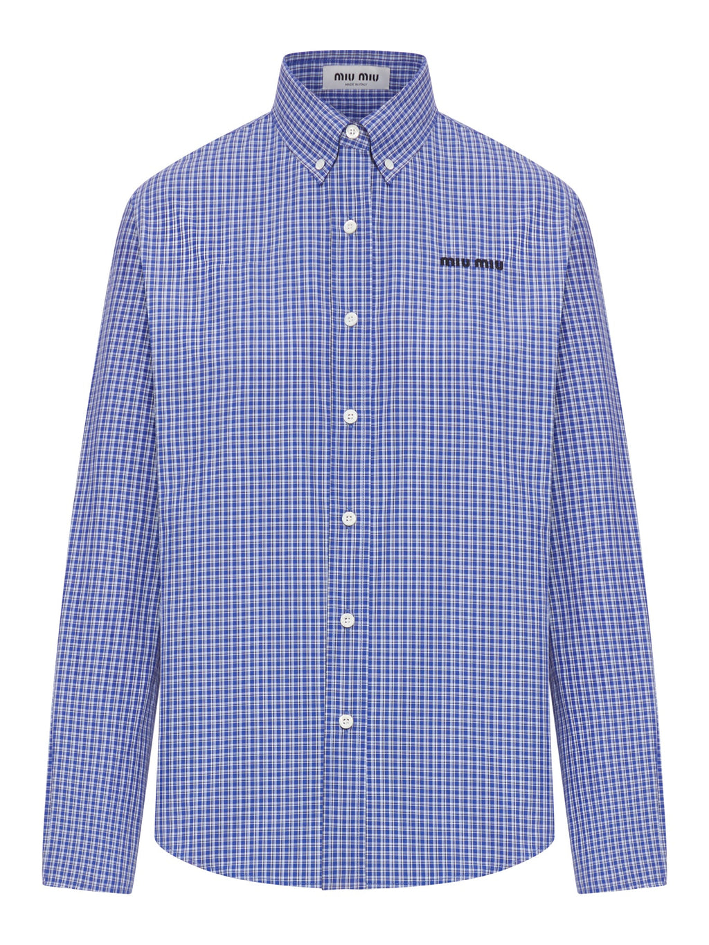 Shirt Check Miu miu оригінал – Купити в Україні – боковий вид