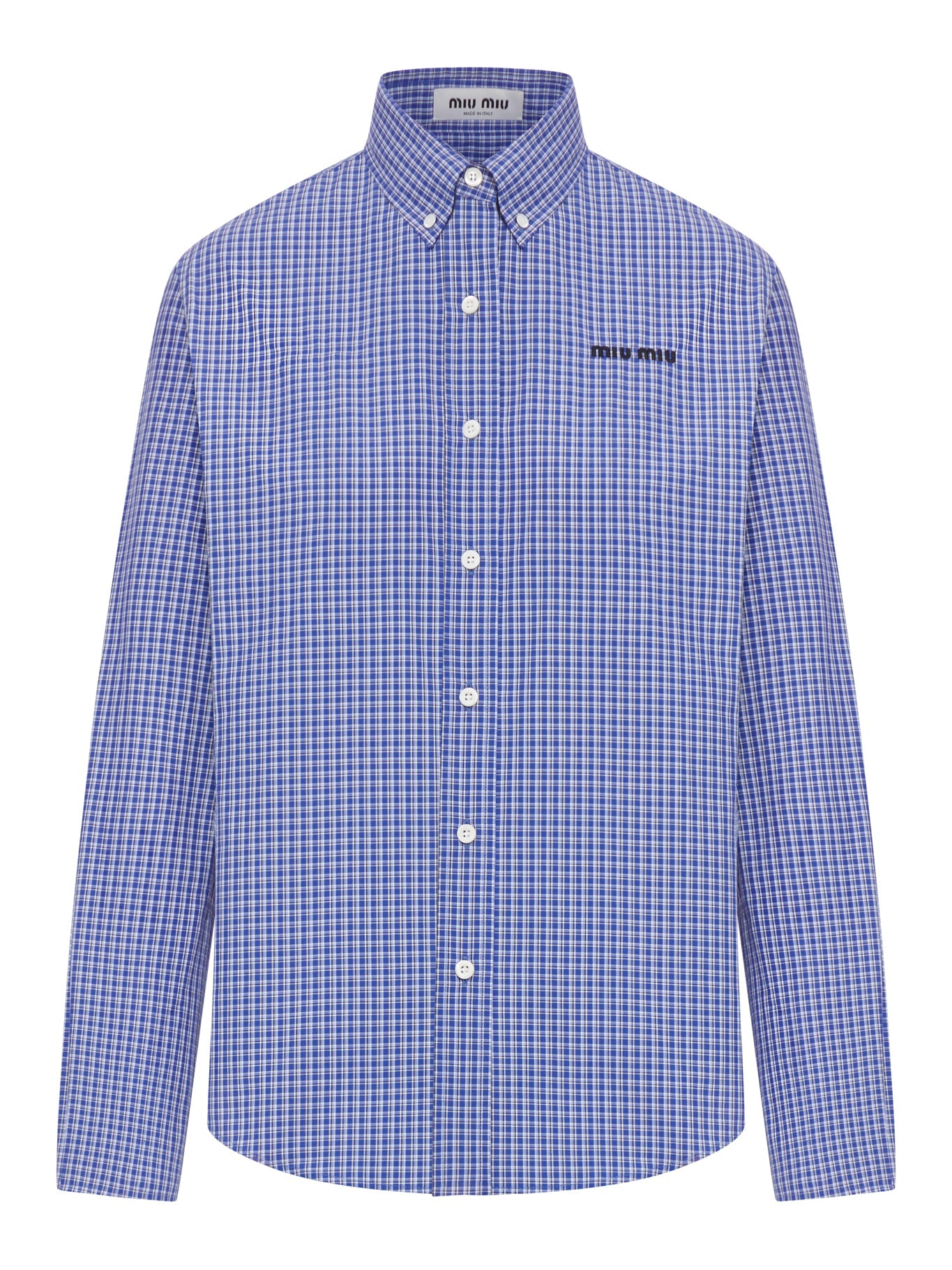 Shirt Check Miu miu оригінал – Купити в Україні – боковий вид