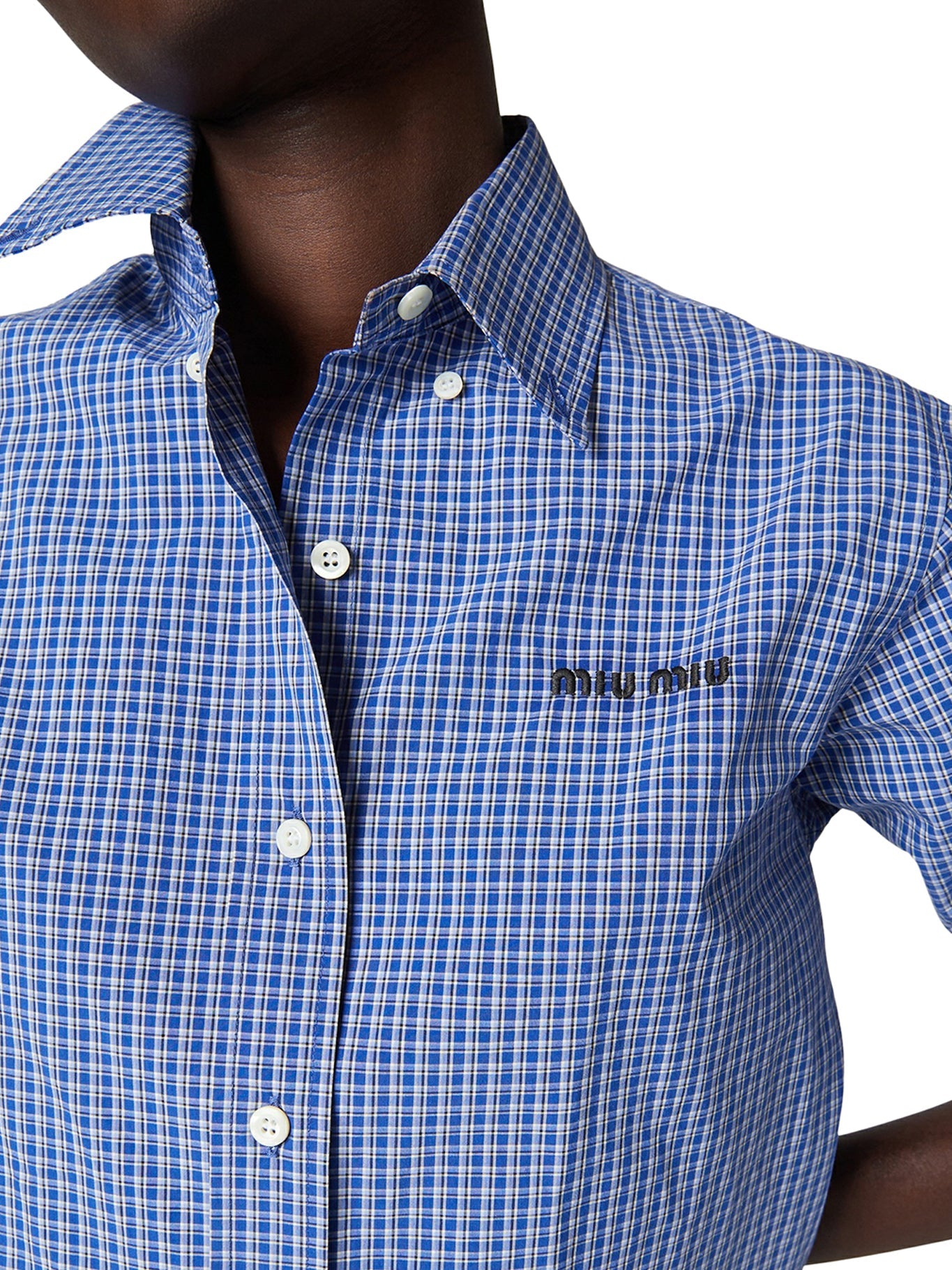 Shirt Check Miu miu оригінал – Купити в Україні – збільшений вид