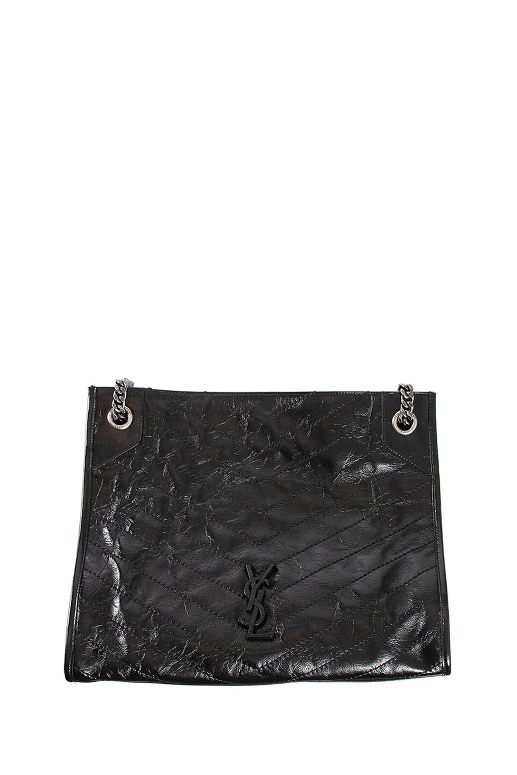 Niki Shopping In Vintage Leather Saint laurent – Гарантія оригінальності – боковий вид