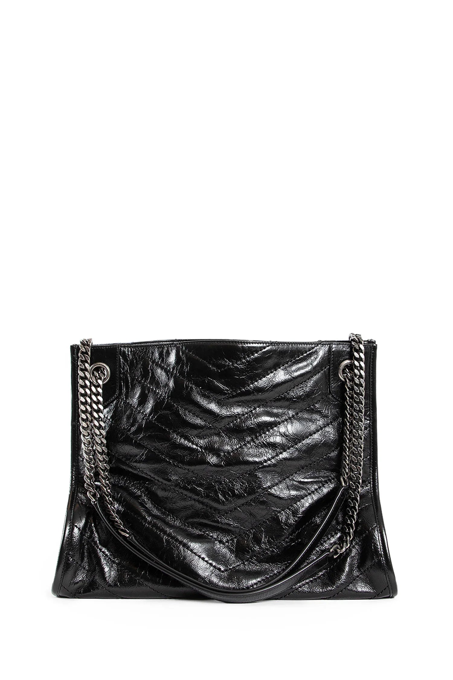 Niki Shopping In Vintage Leather Saint laurent – Гарантія оригінальності – вид ззаду