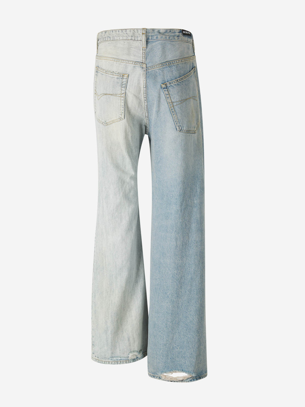 Two-Tone Overseize Fit Jeans Balenciaga – Гарантія оригінальності – детальний вид