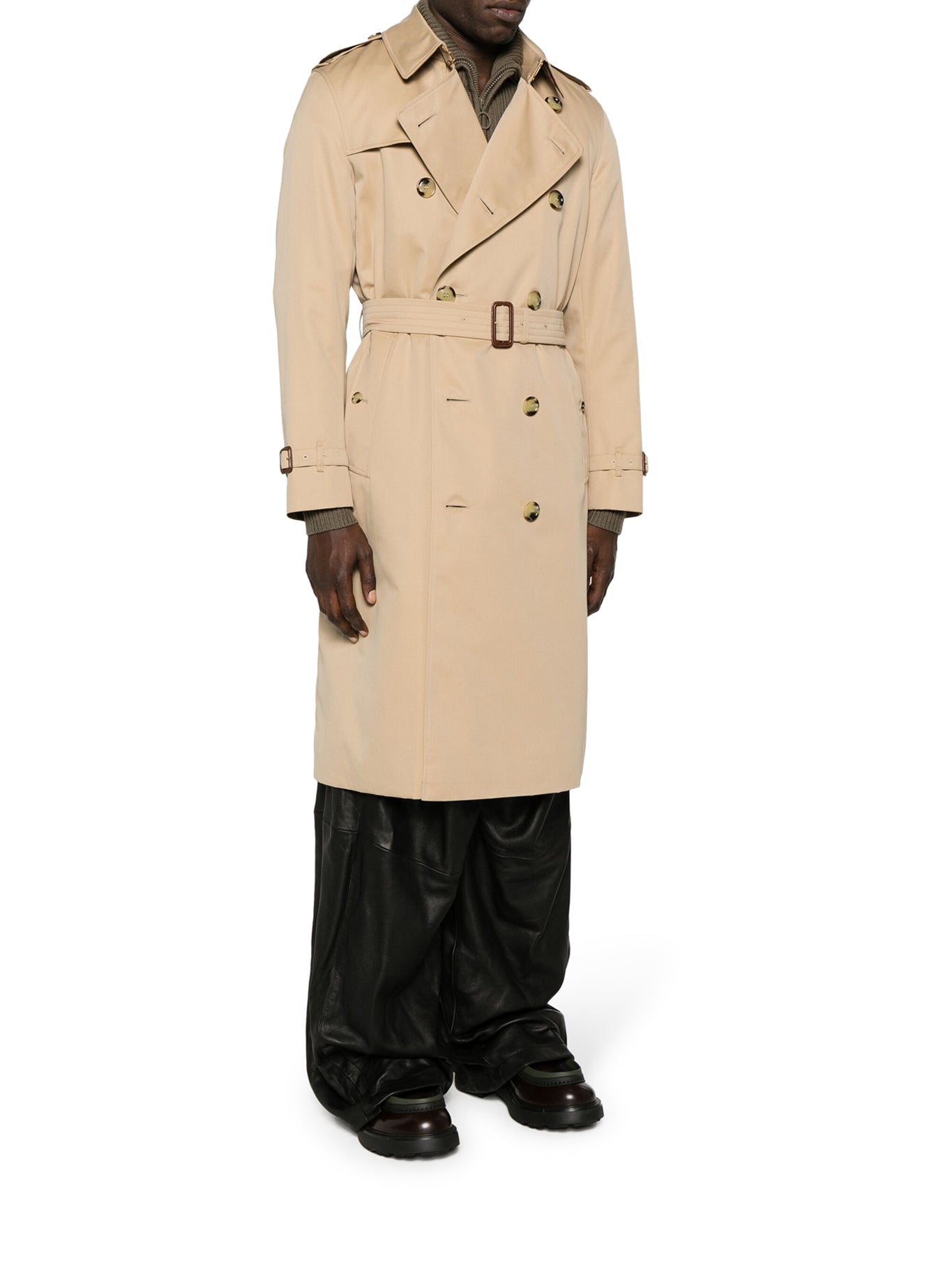 Оригінальна Heritage Kensington Trench Coat With Belt Burberry – детальний вид
