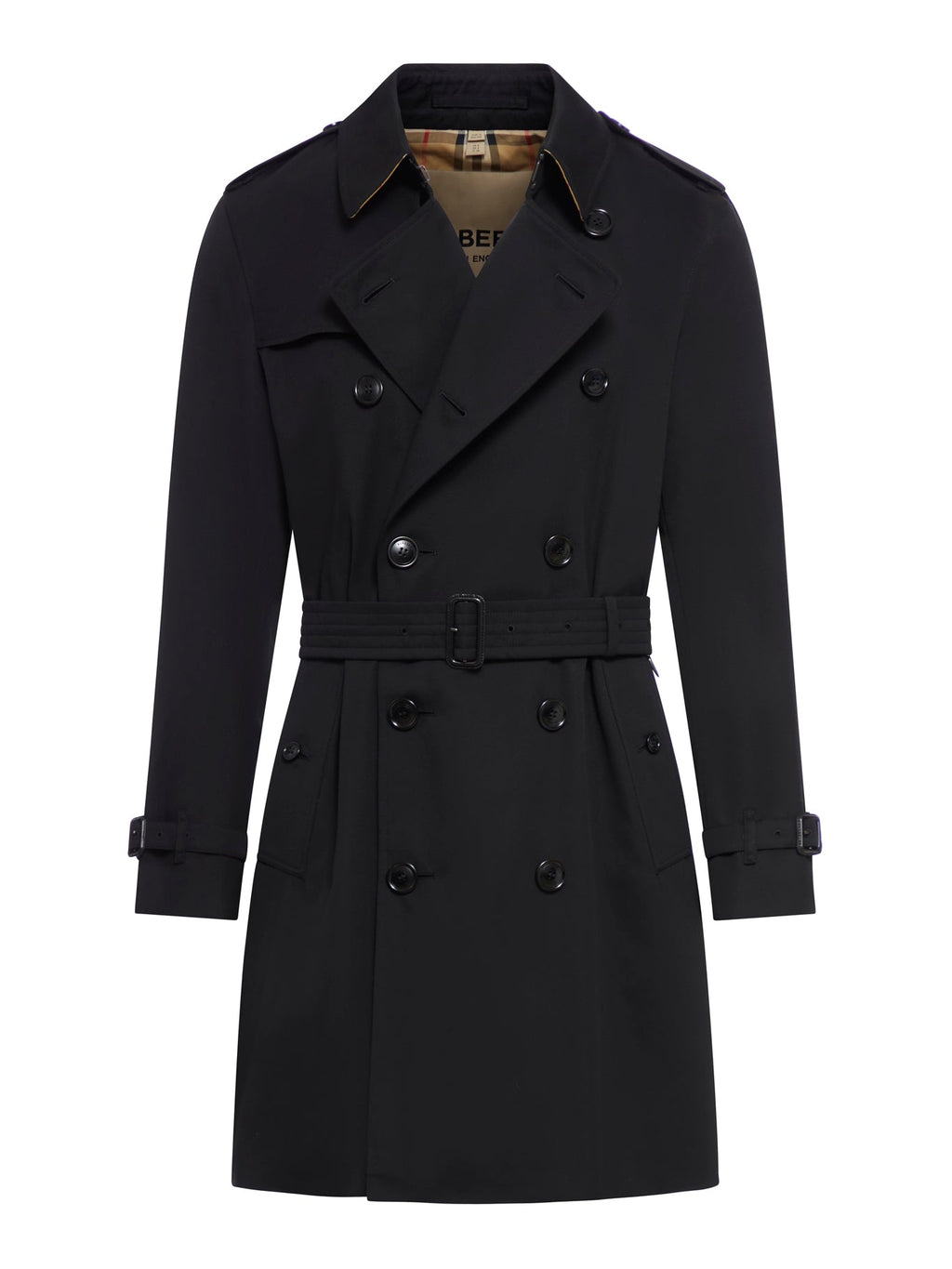 Heritage Kensington Medium Trench Coat With Belt Burberry оригінал – Купити в Україні – боковий вид