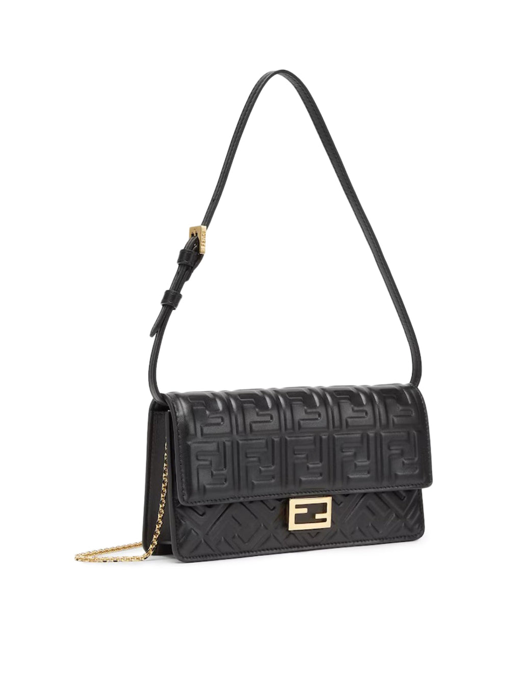 Wallet On Chain Baguette Fendi оригінал – Купити в Україні – вид ззаду