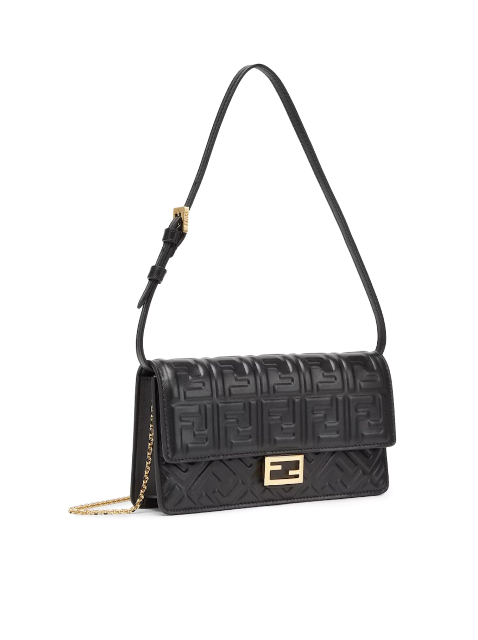 Wallet On Chain Baguette Fendi оригінал – Купити в Україні – вид ззаду