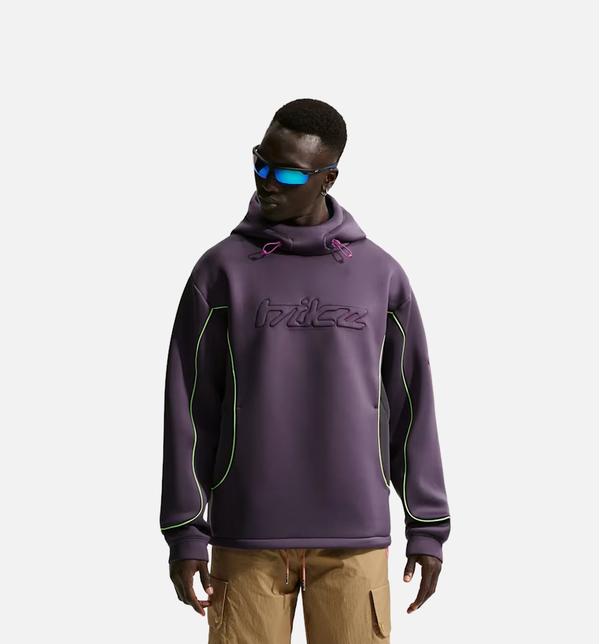 Project F.r.o.g. Bubble Mesh Pullover Mens Hoodie Nike оригінал – Купити в Україні – боковий вид