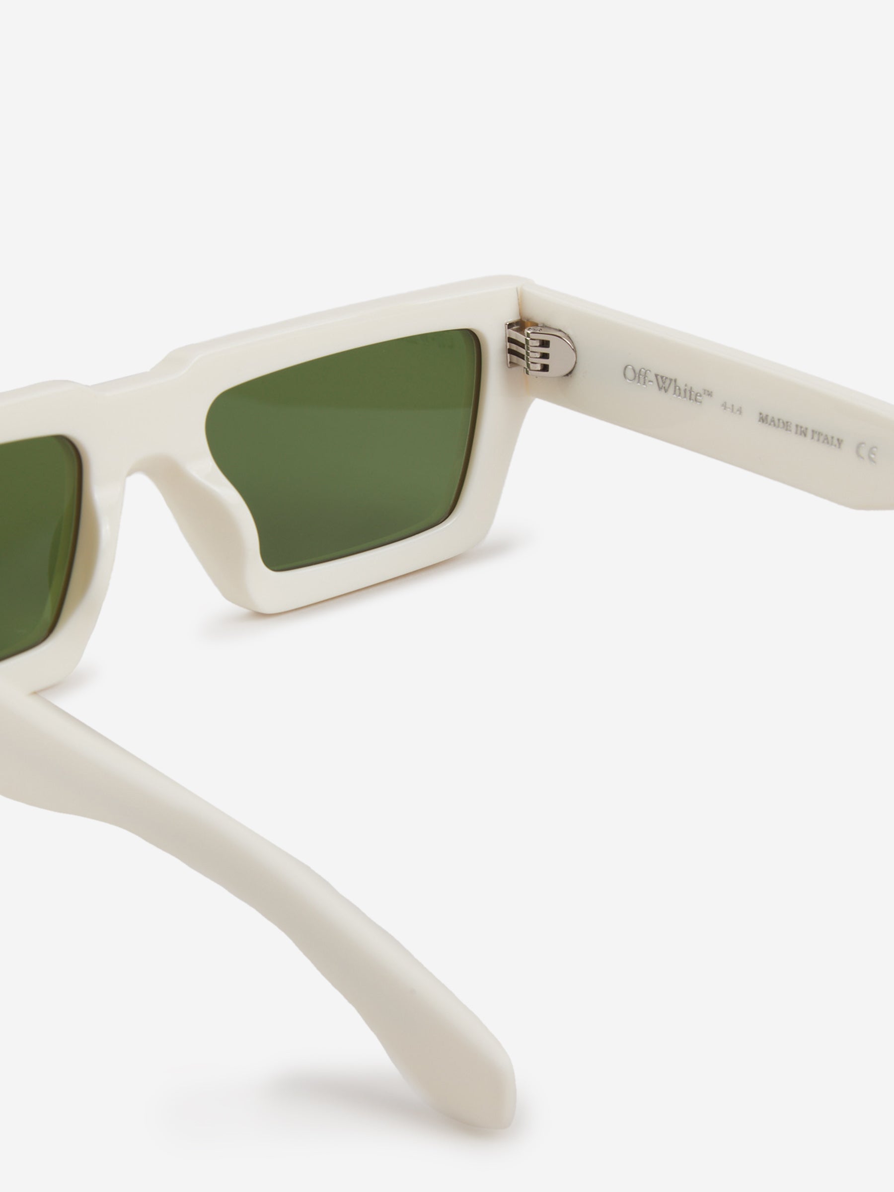 Manchester Rectangular Sunglasses Off-white оригінал – Купити в Україні – збільшений вид