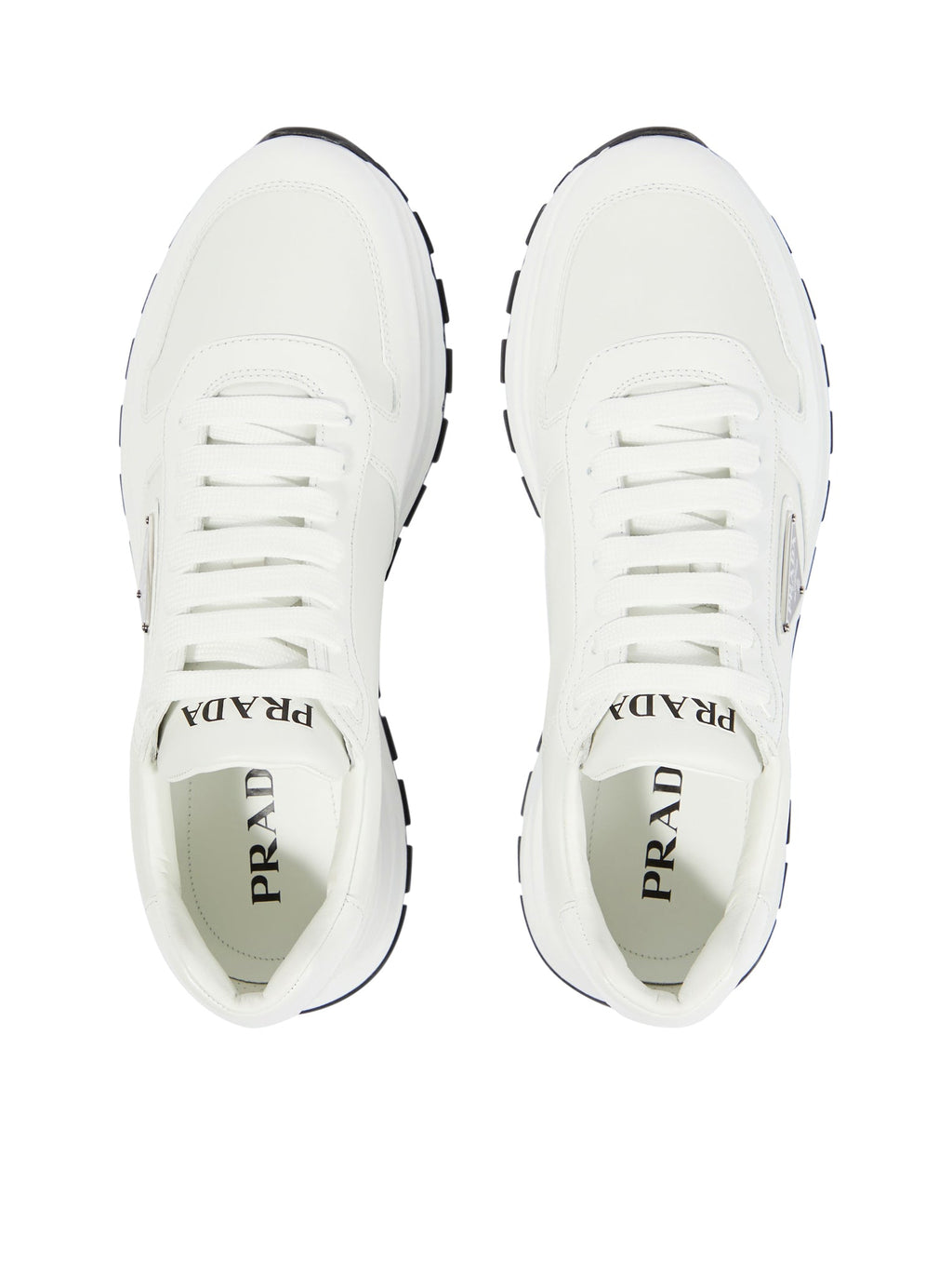 Оригінальна Prax 01 Sneakers In Re-Nylon And Brushed Leather Prada – збільшений вид