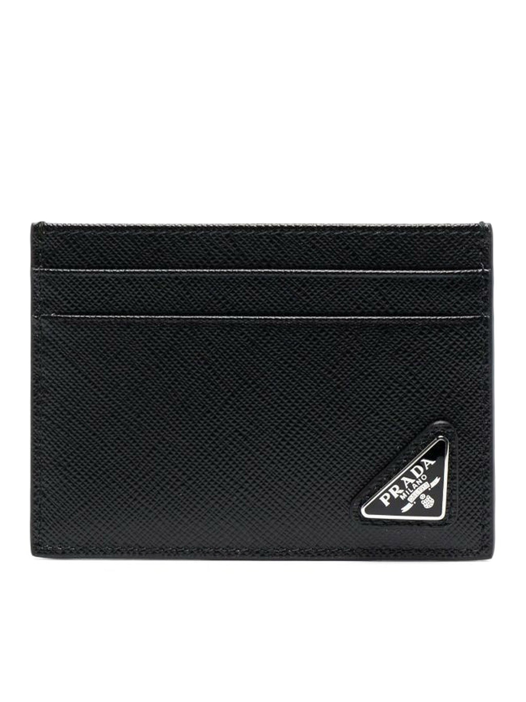 Saffiano Leather Card Holder Prada оригінал – Купити в Україні – боковий вид