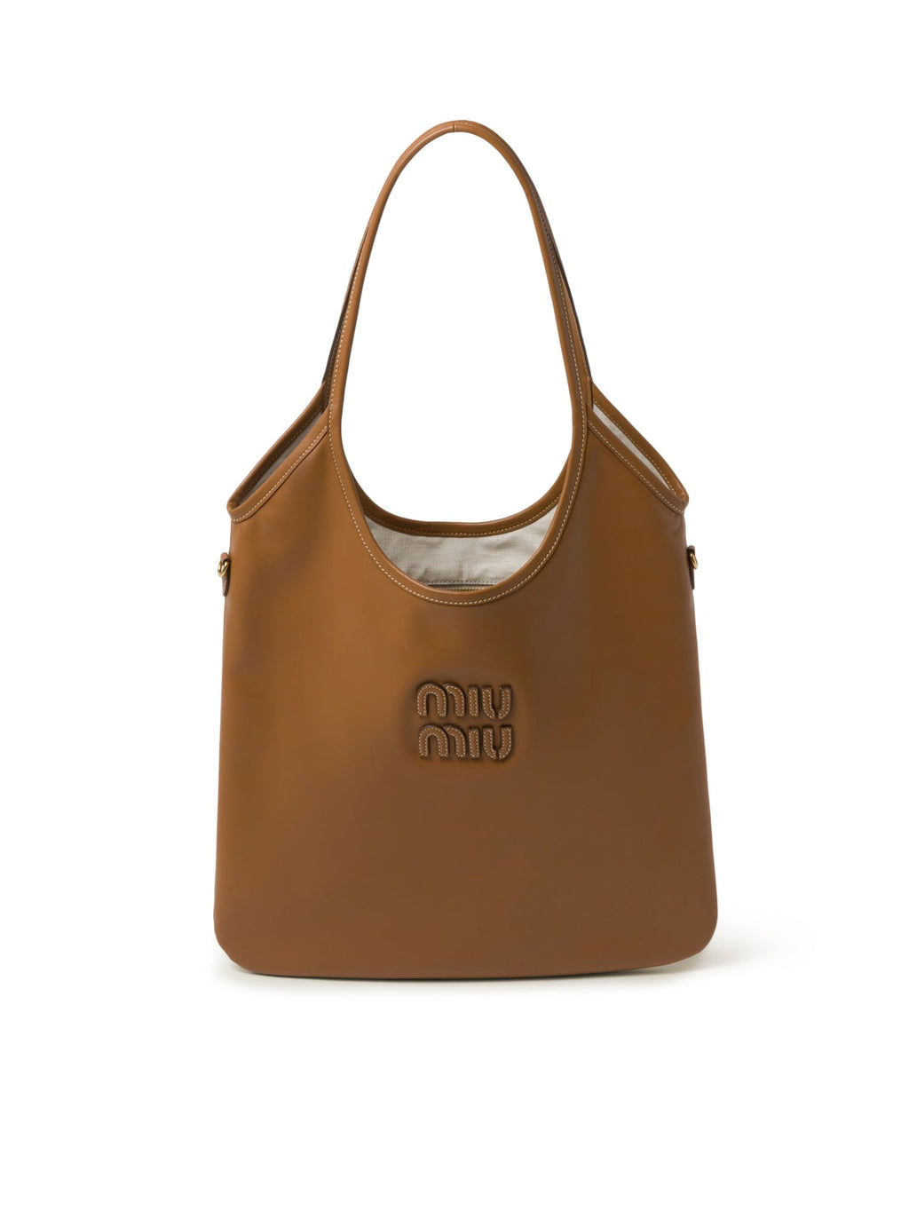 Оригінальна Ivy Leather Bag Miu miu – боковий вид