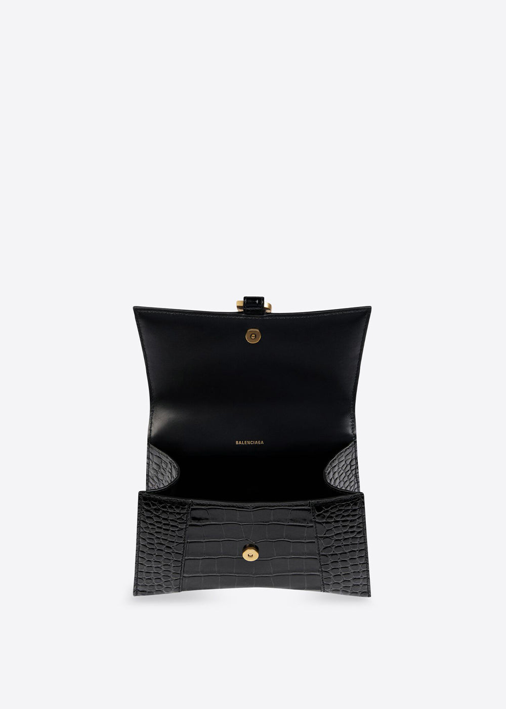 Black Hourglass Xs Top Handle Bag Balenciaga – Гарантія оригінальності – збільшений вид
