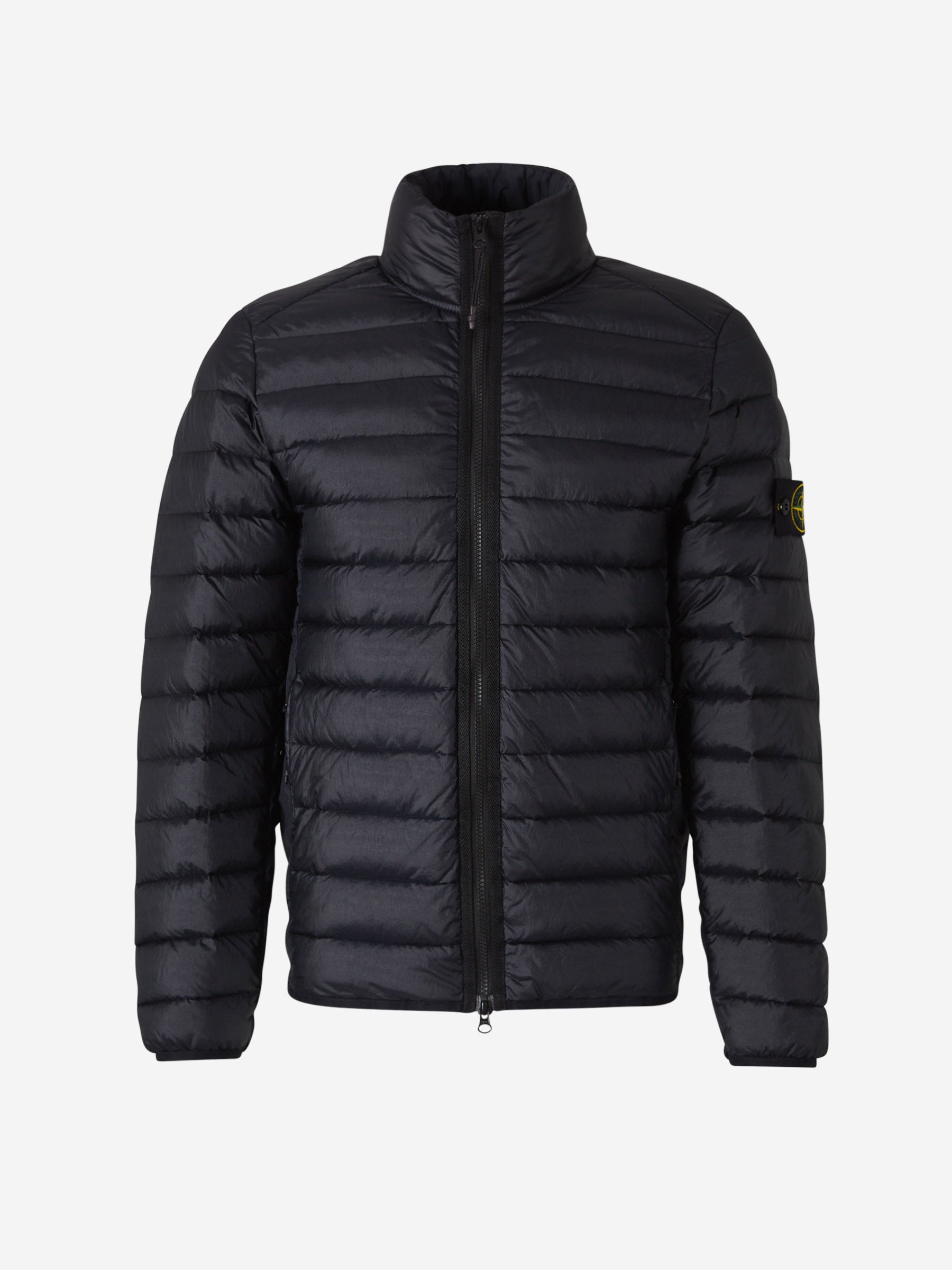 Logo Quilted Jacket Stone island оригінал – Купити в Україні – боковий вид