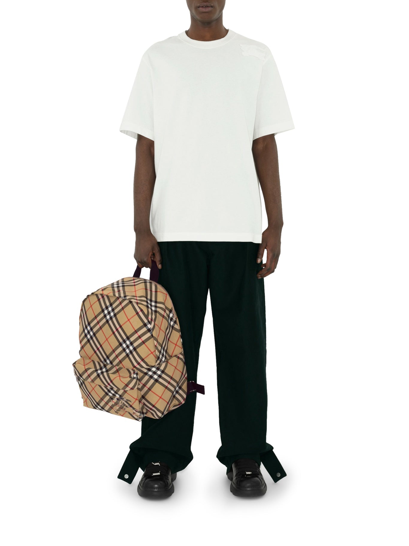 Nylon Backpack With Ekd Logo Burberry оригінал – Купити в Україні – вид ззаду
