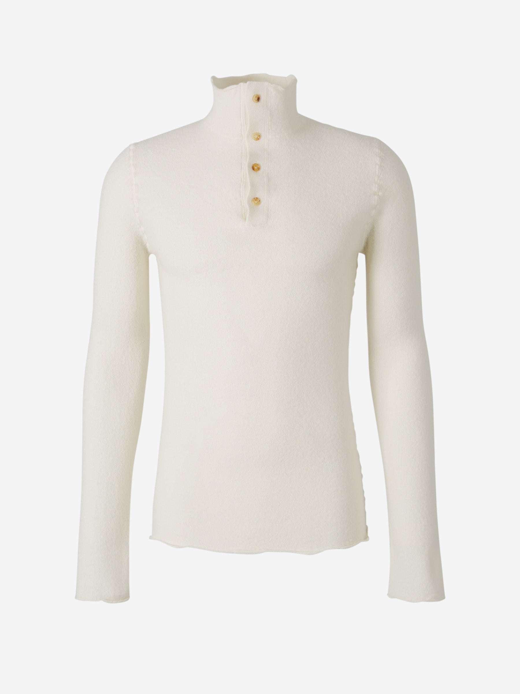 Wool Knitted Jersey Bottega veneta – Гарантія оригінальності – боковий вид