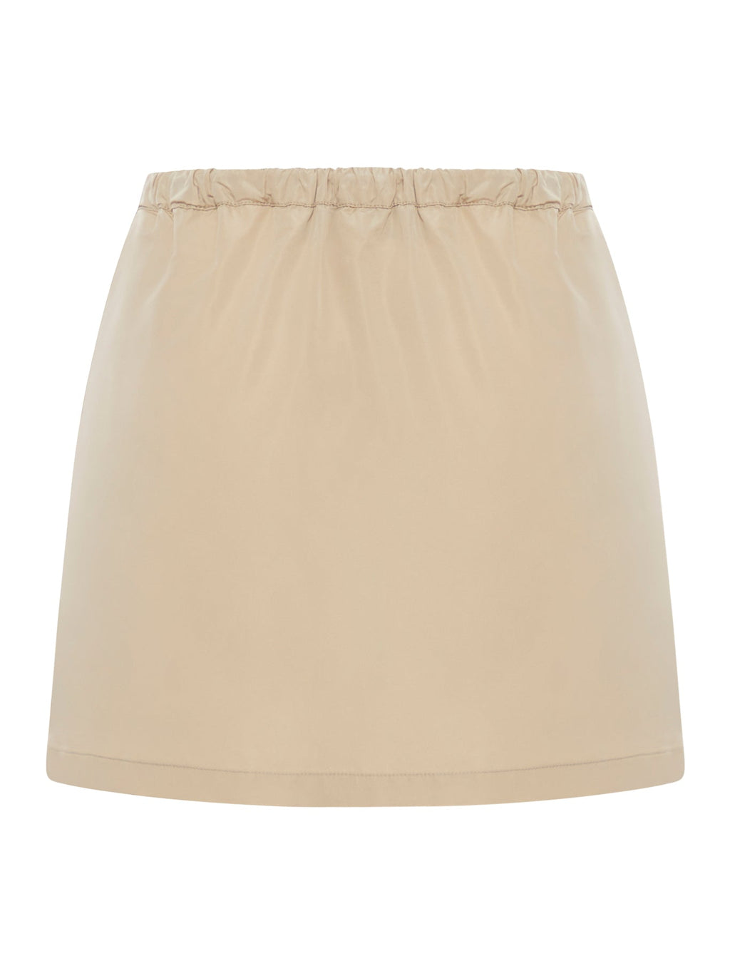 Оригінальна Skirt In Technical Fabric Miu miu – вид ззаду