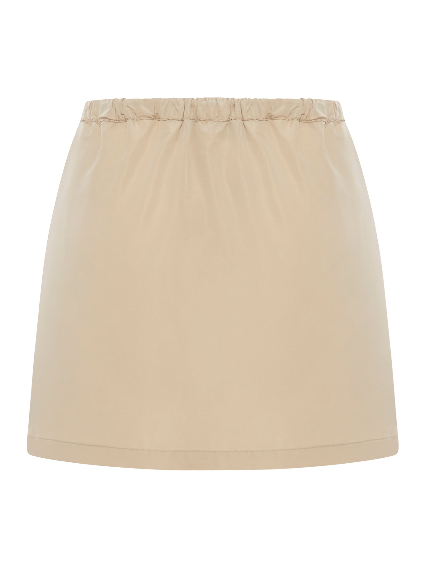 Оригінальна Skirt In Technical Fabric Miu miu – вид ззаду