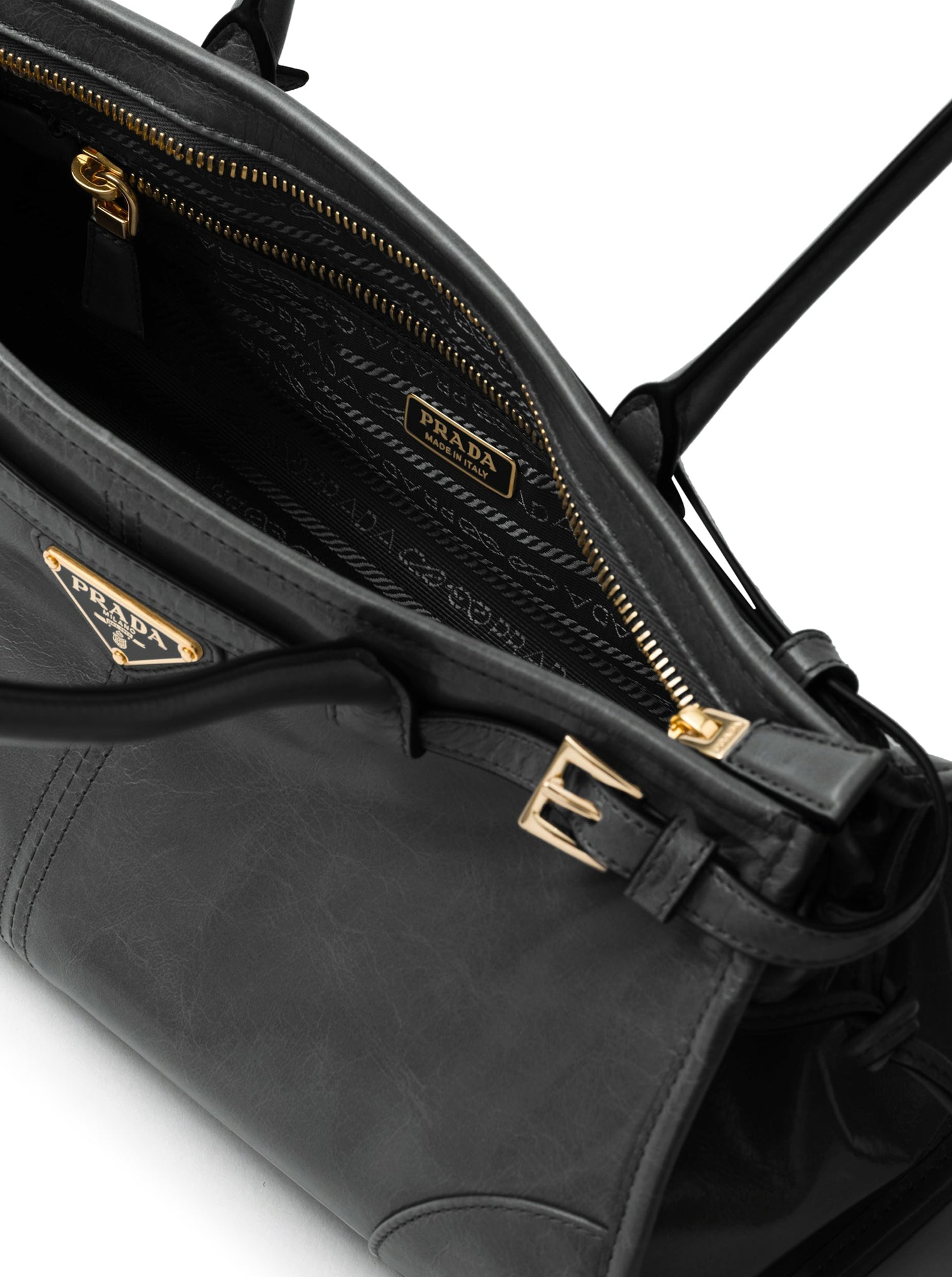 Medium Leather Handbag Prada оригінал – Купити в Україні – збільшений вид