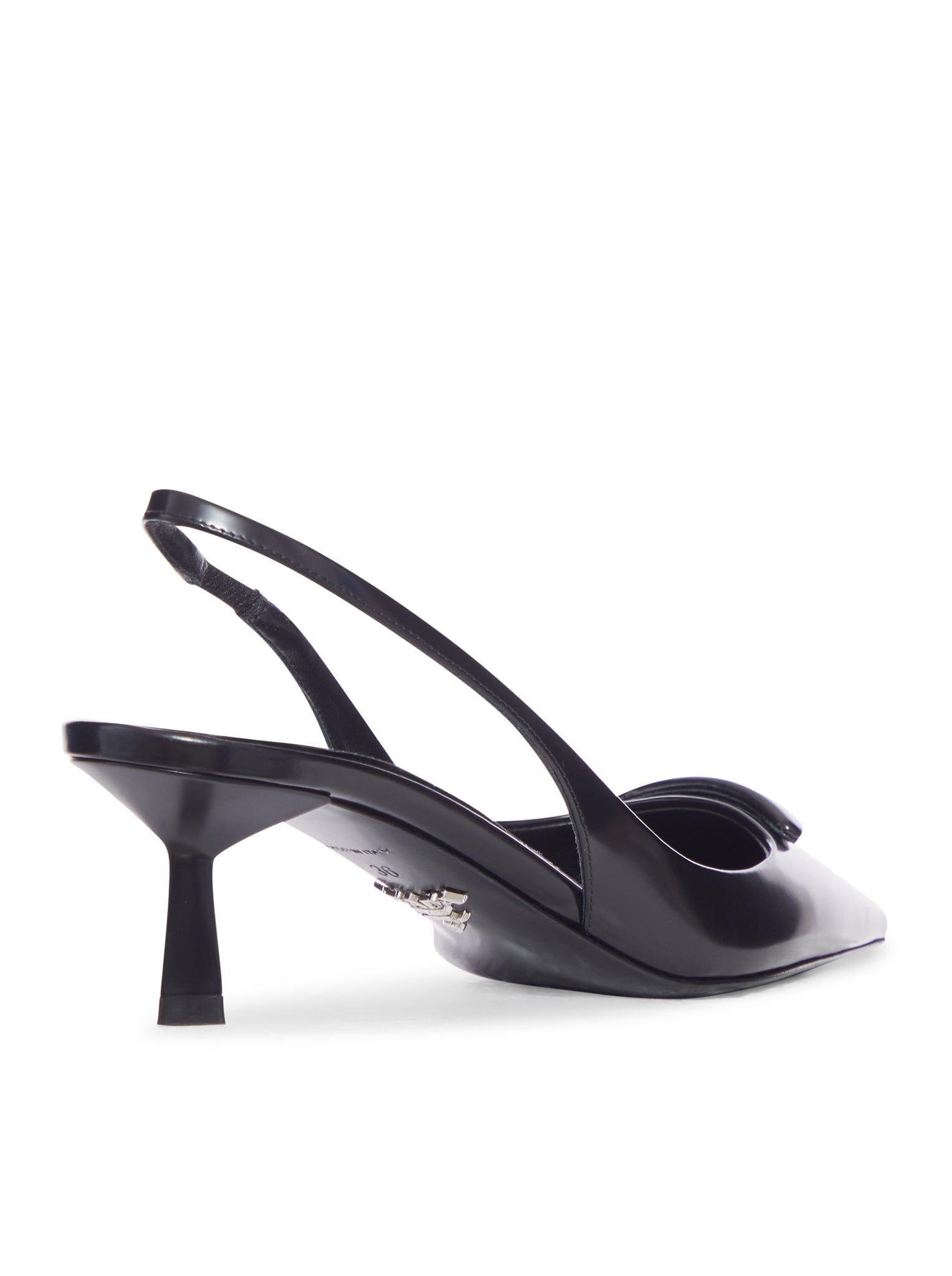 Brushed Leather Slingback Décolleté Prada оригінал – Купити в Україні – детальний вид