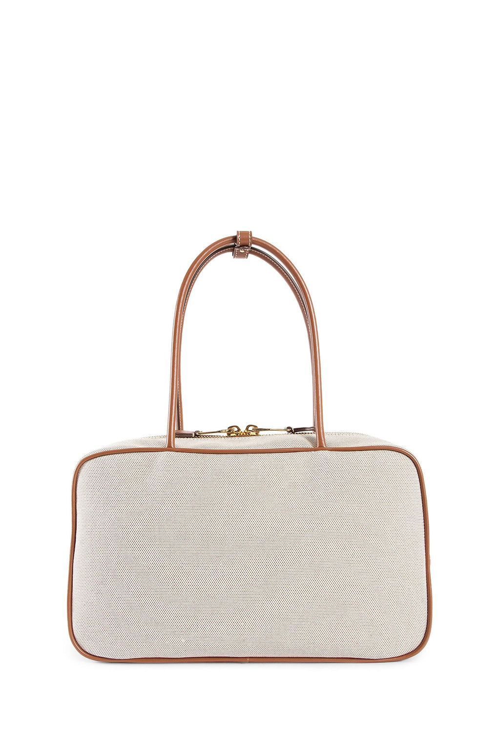 Оригінальна Beau Canvas And Leather Bag Miu miu – детальний вид