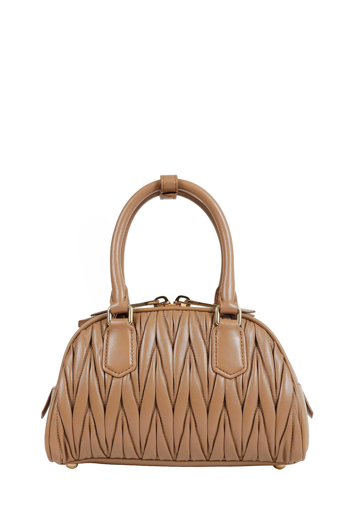 Arcadie Matelassé Nappa Leather Bag Miu miu – Гарантія оригінальності – детальний вид