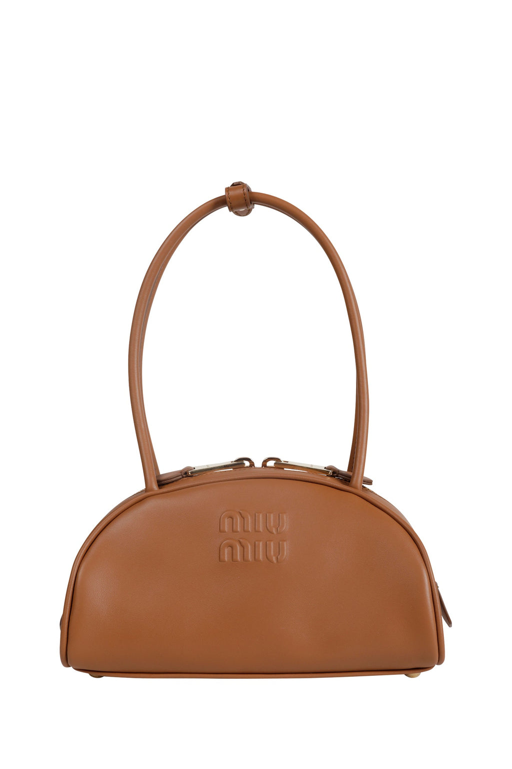 Beau Leather Bag Miu miu – Гарантія оригінальності – боковий вид