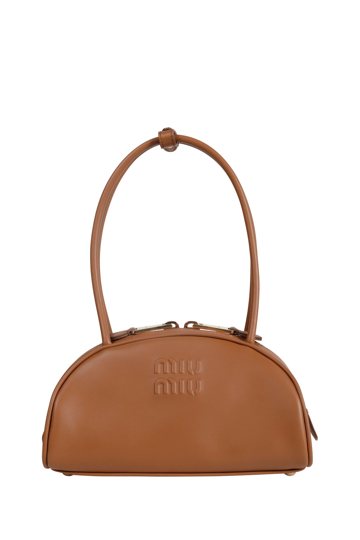 Beau Leather Bag Miu miu – Гарантія оригінальності – боковий вид