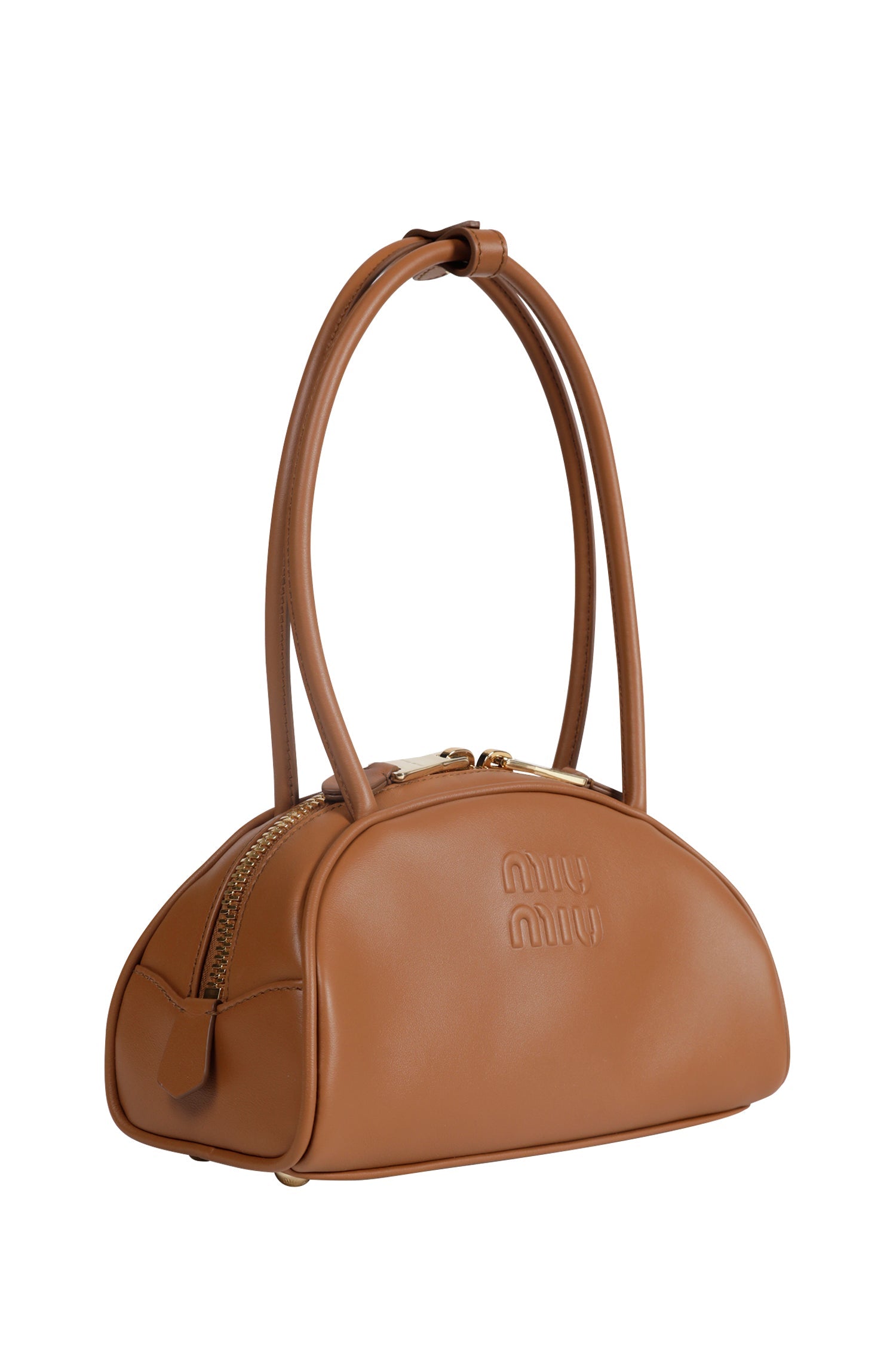 Beau Leather Bag Miu miu – Гарантія оригінальності – вид ззаду