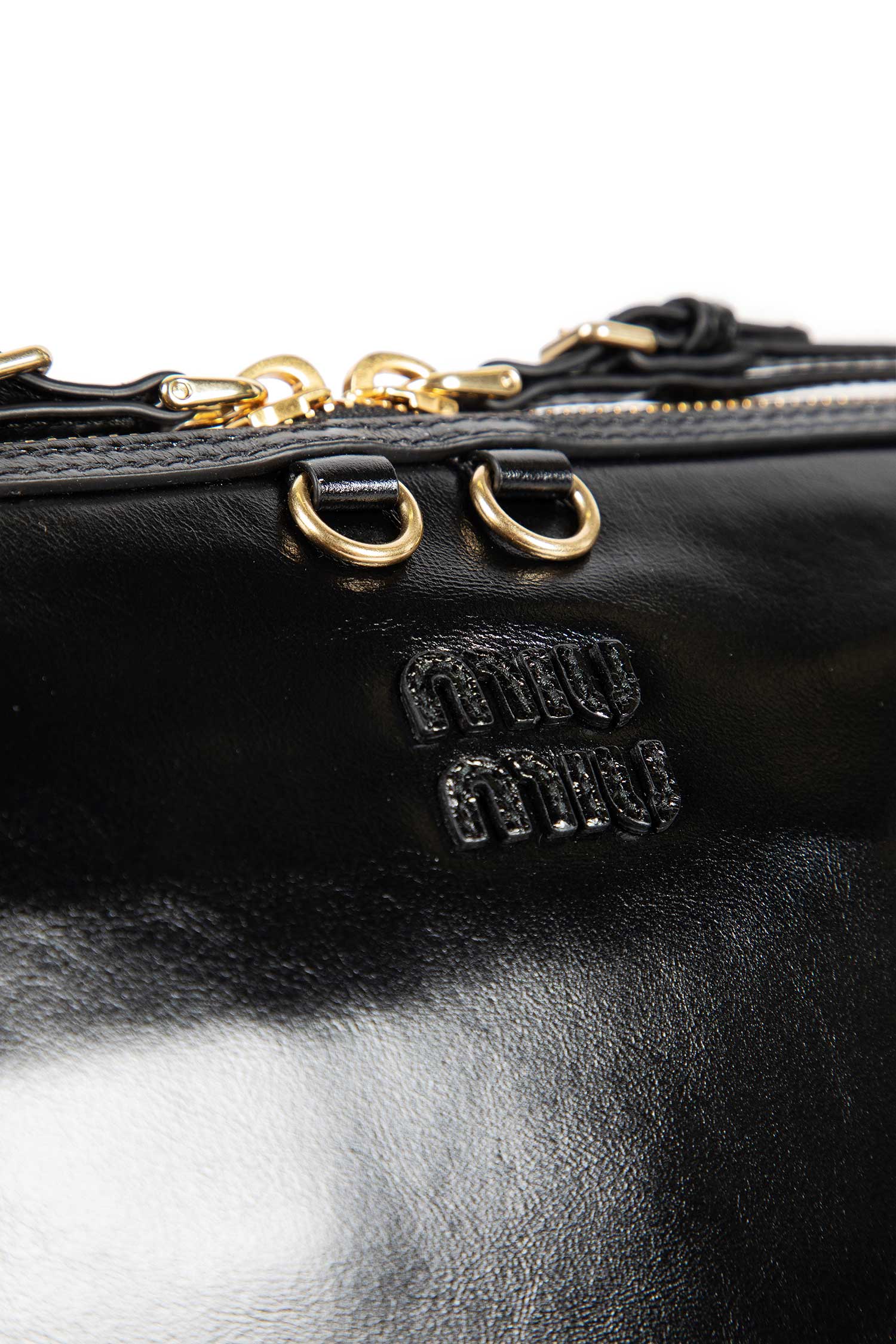 Patent Leather Clutch Miu miu – Гарантія оригінальності – збільшений вид