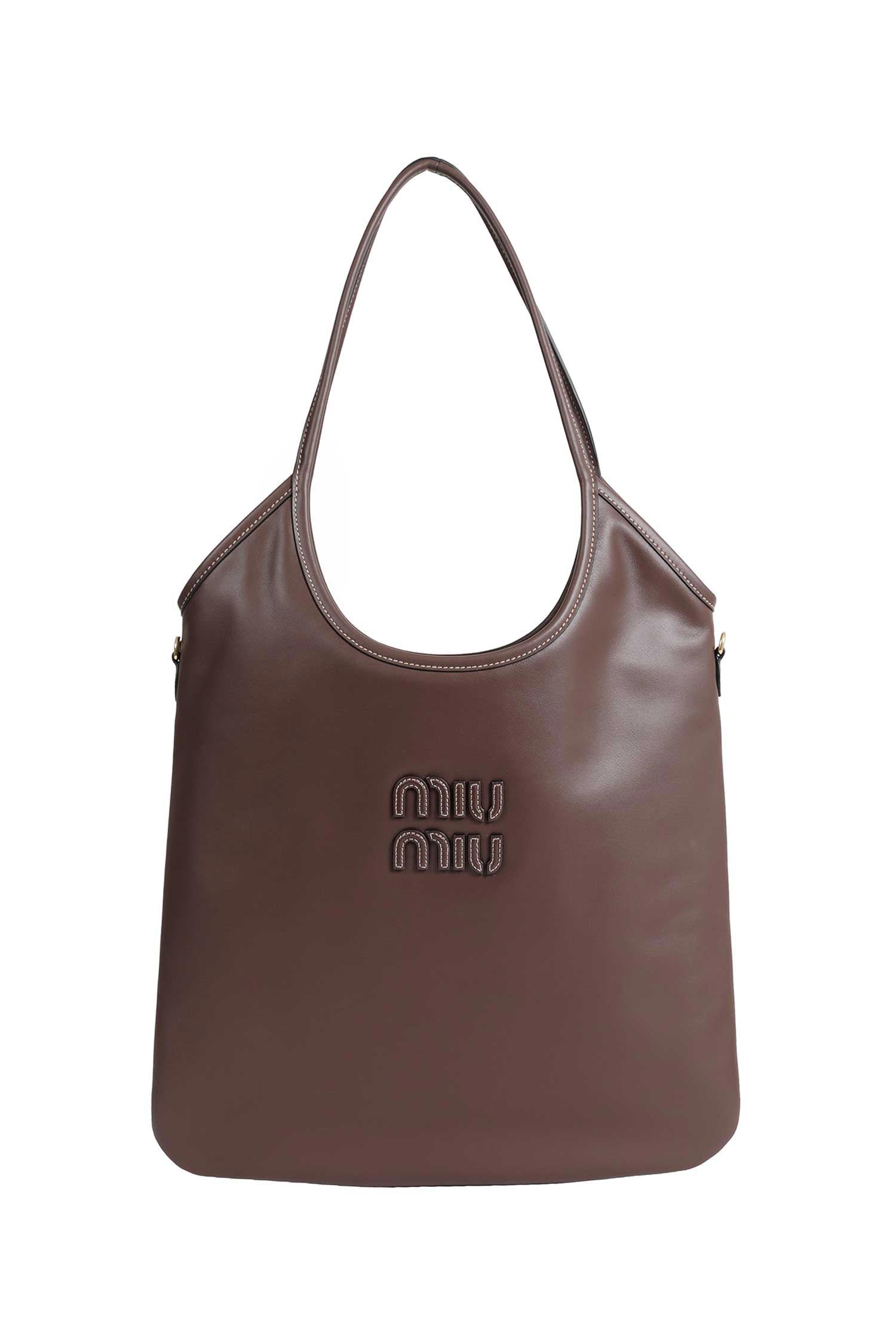 Оригінальна Ivy Leather Bag Miu miu – боковий вид
