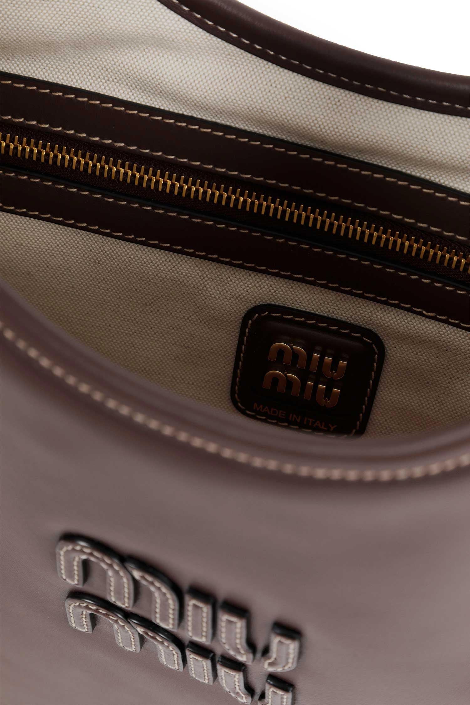 Оригінальна Ivy Leather Bag Miu miu – збільшений вид