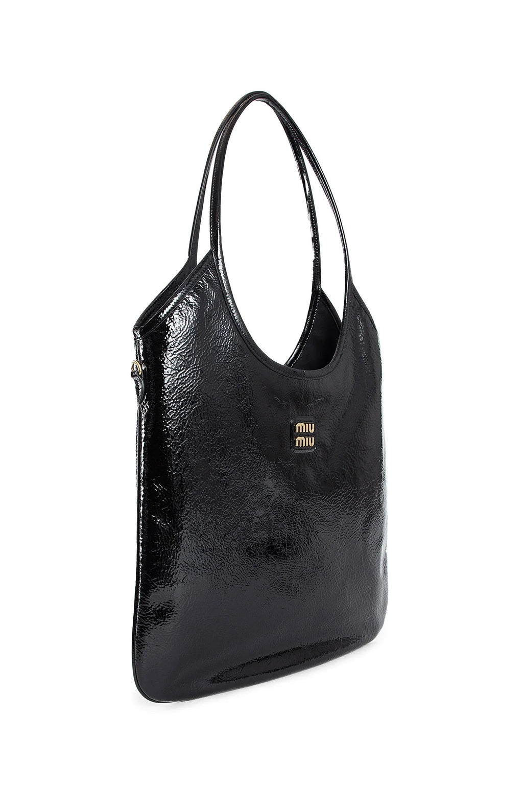 Оригінальна Woman Black Shoulder Bags Miu miu – вид ззаду