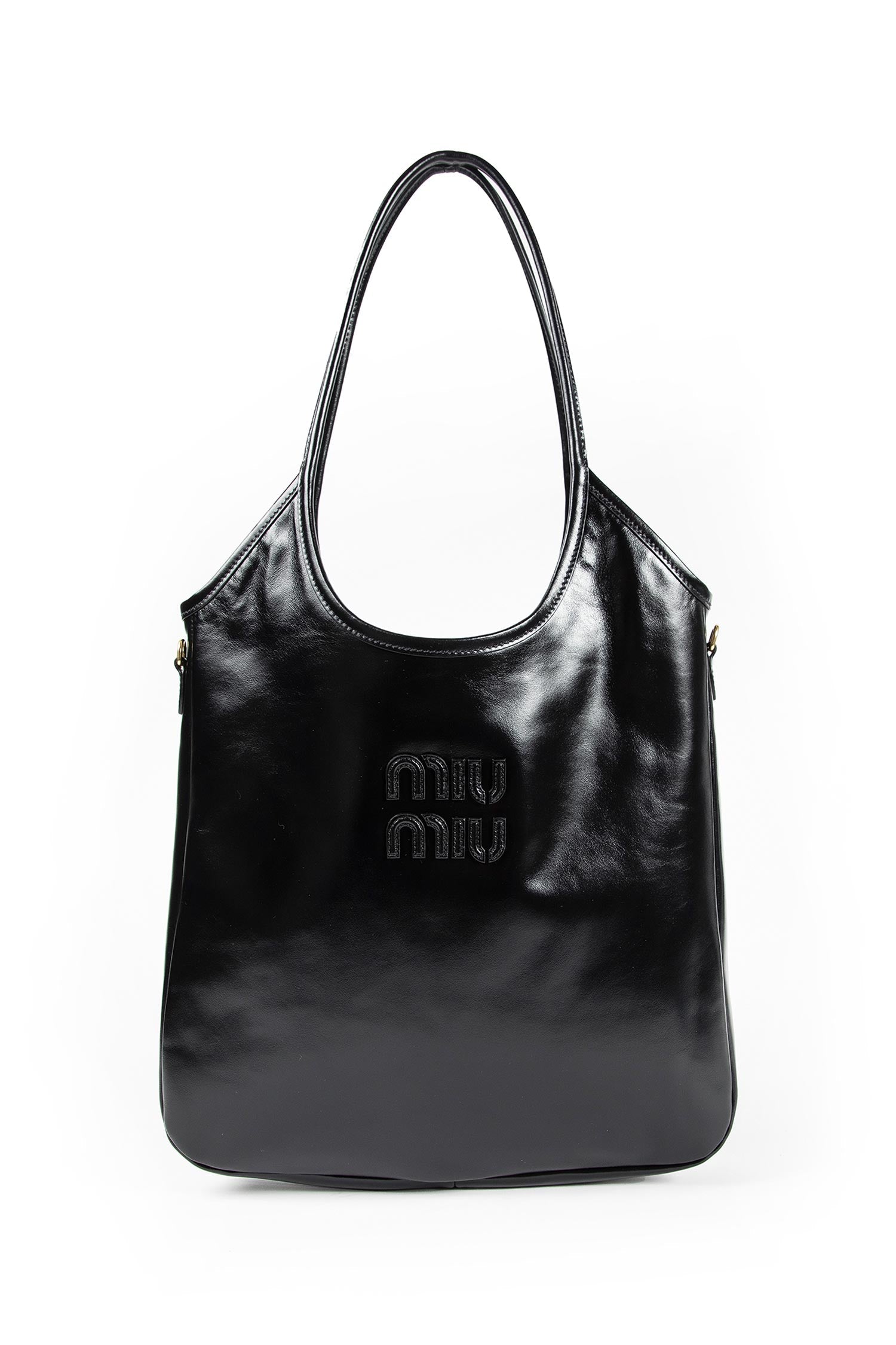 Оригінальна Ivy Leather Bag Miu miu – боковий вид