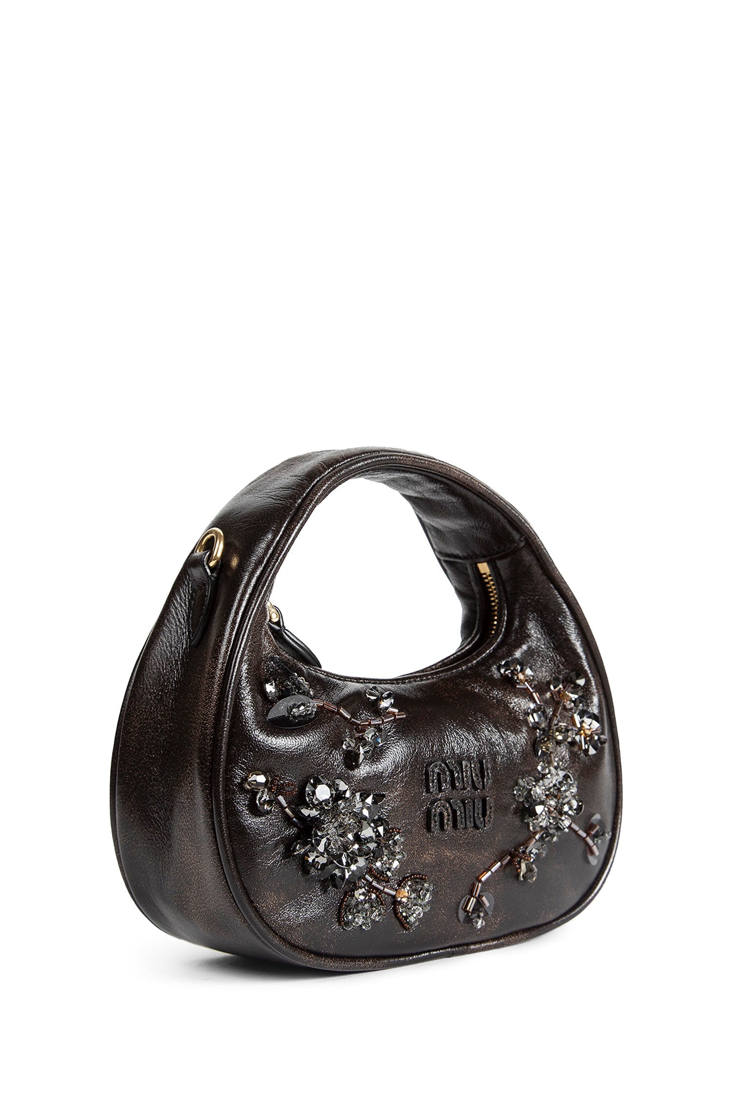 Wander Embroidered Mini Bag Miu miu оригінал – Купити в Україні – вид ззаду