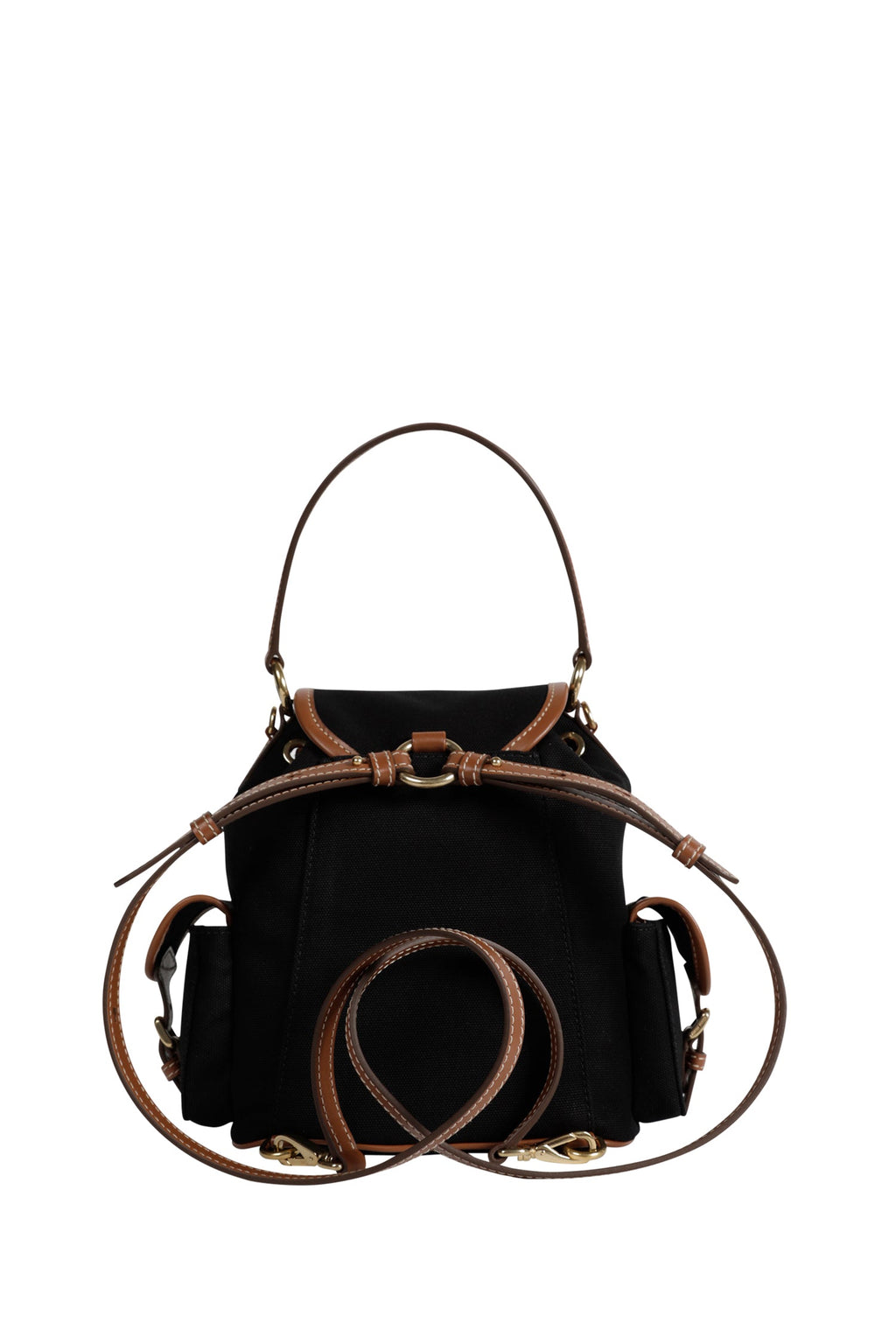 Оригінальна Canvas And Leather Backpack Miu miu – детальний вид