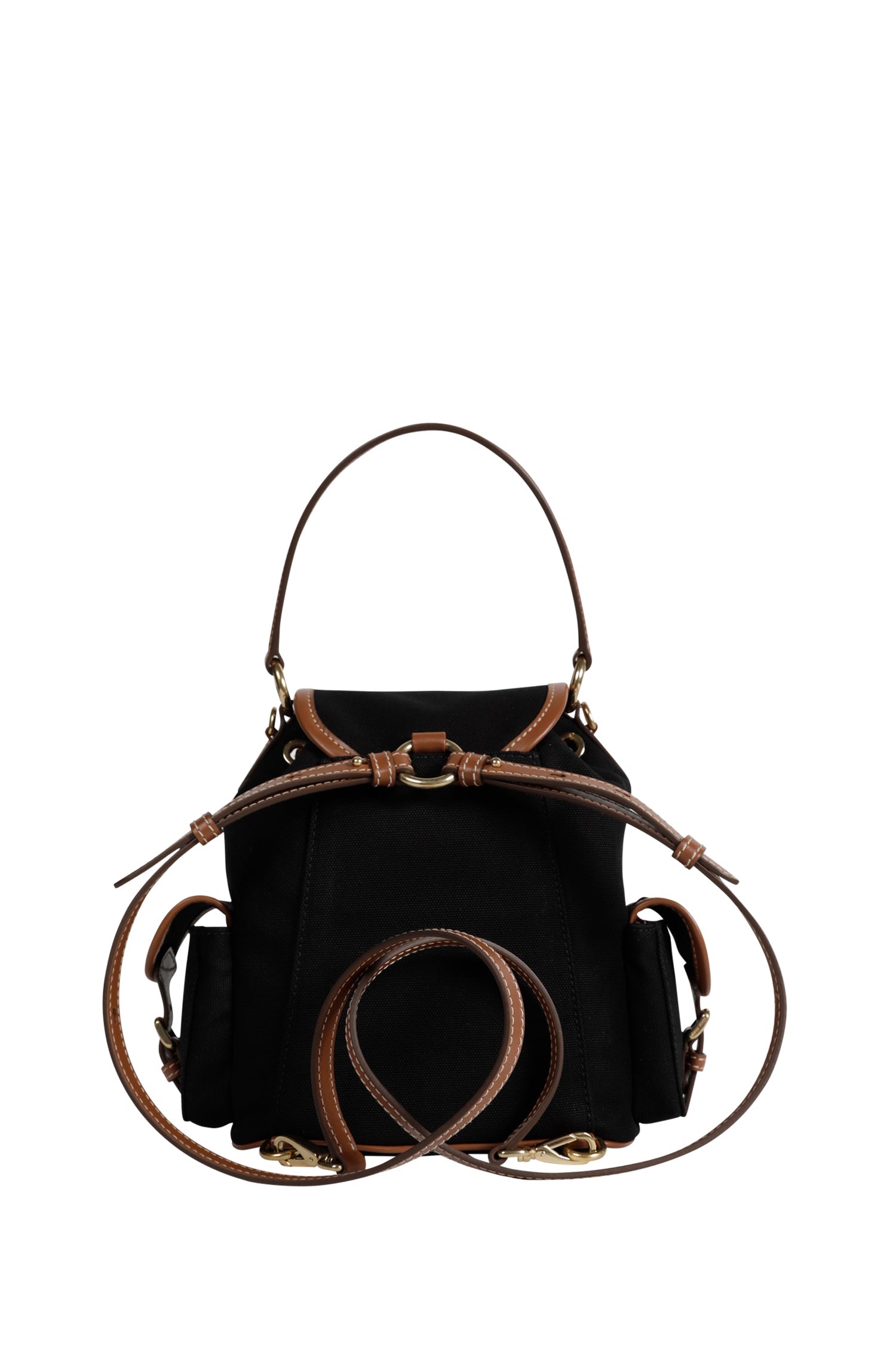 Оригінальна Canvas And Leather Backpack Miu miu – детальний вид