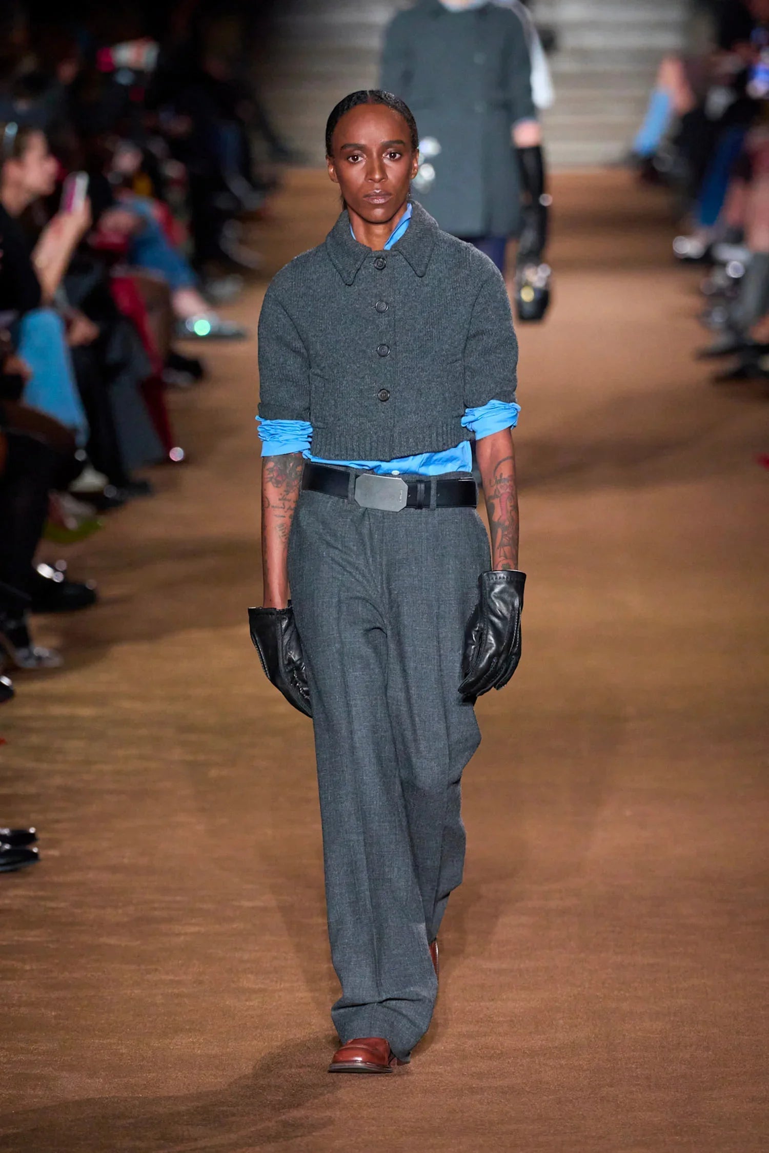 City Metal Buckle Belt Miu miu оригінал – Купити в Україні – збільшений вид