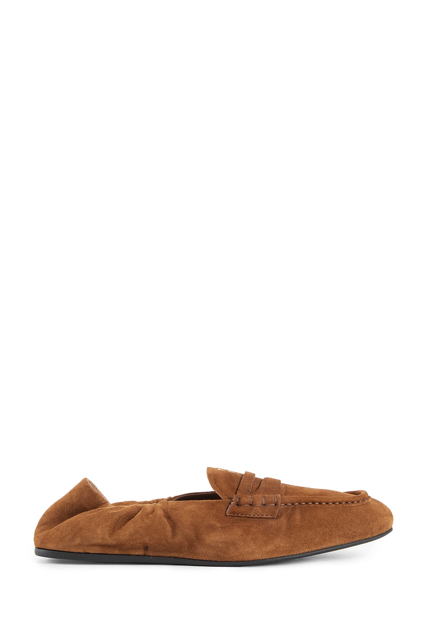 Suede Loafers Miu miu – Гарантія оригінальності – боковий вид