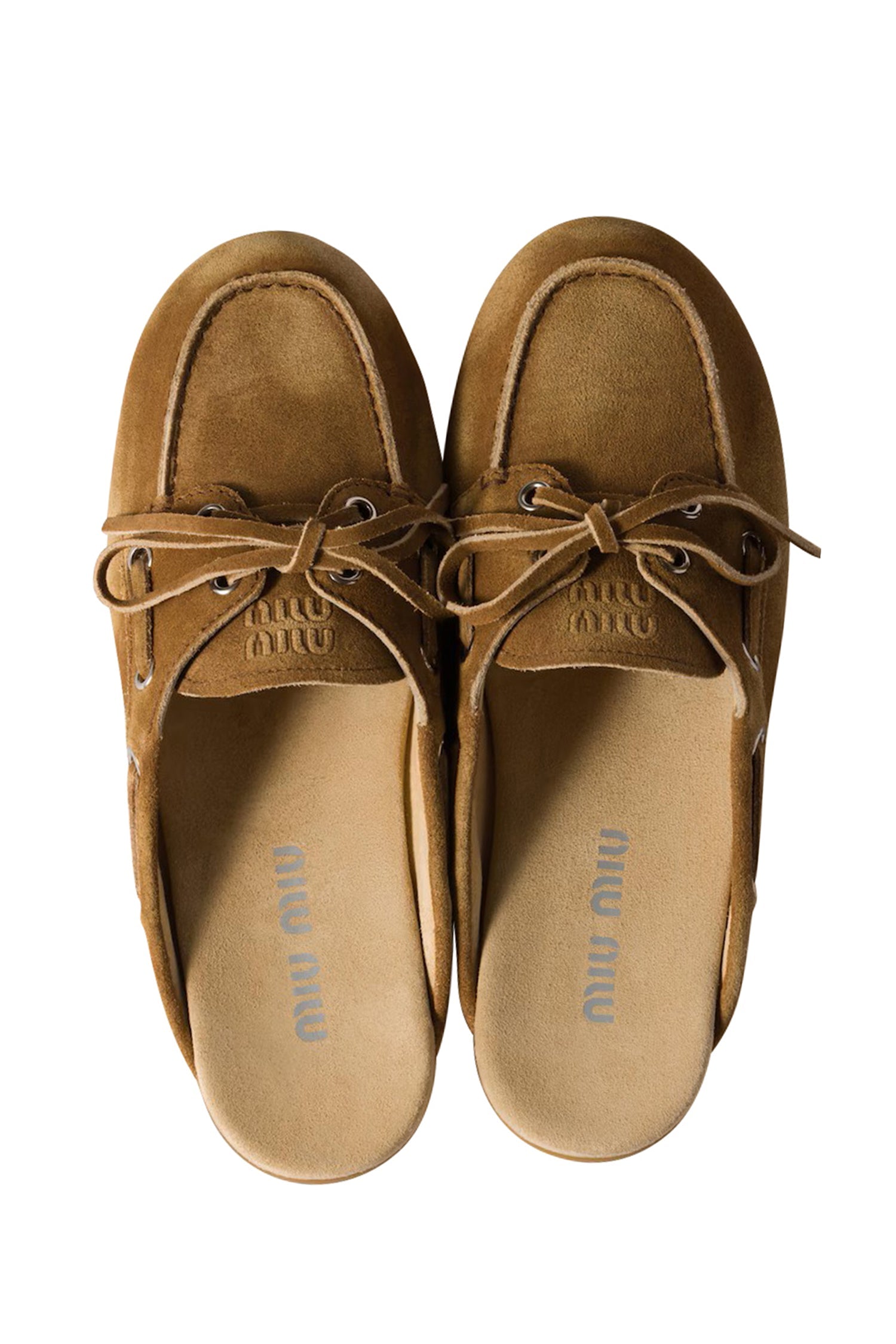 Faded Suede Mules Miu miu – Гарантія оригінальності – детальний вид